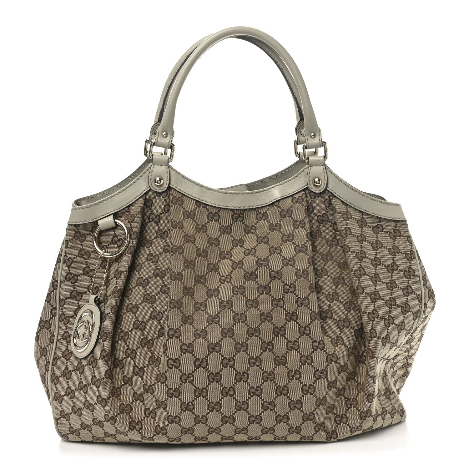 Monogram Large Sukey Tote Off White