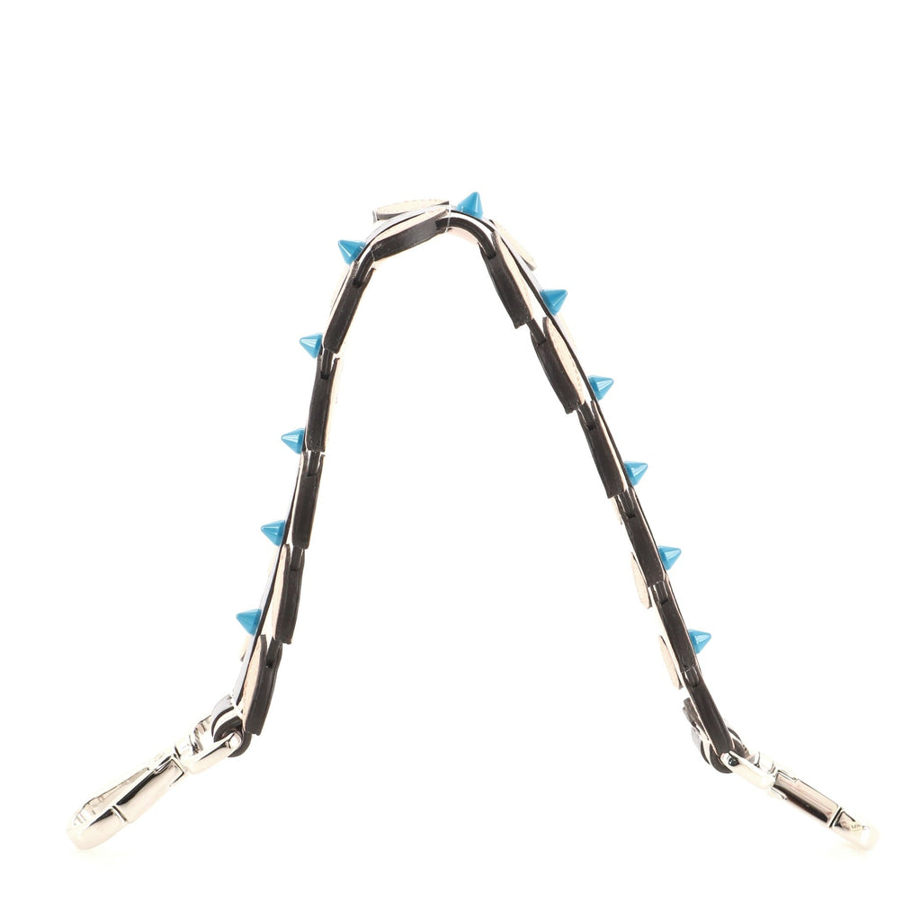 Mini Strap You Short Shoulder Strap Studded Leather