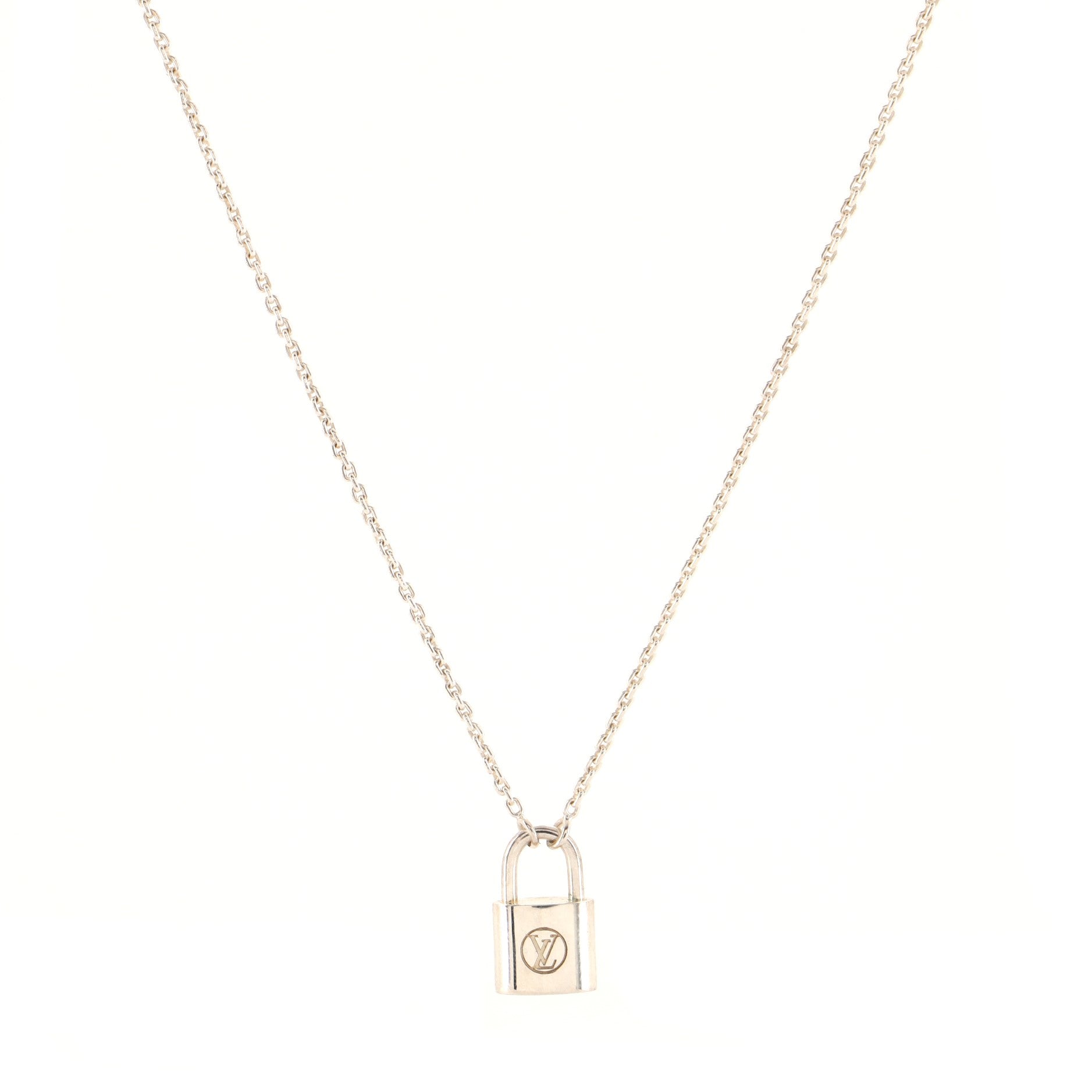 Lockit Pendant Necklace Sterling Silver