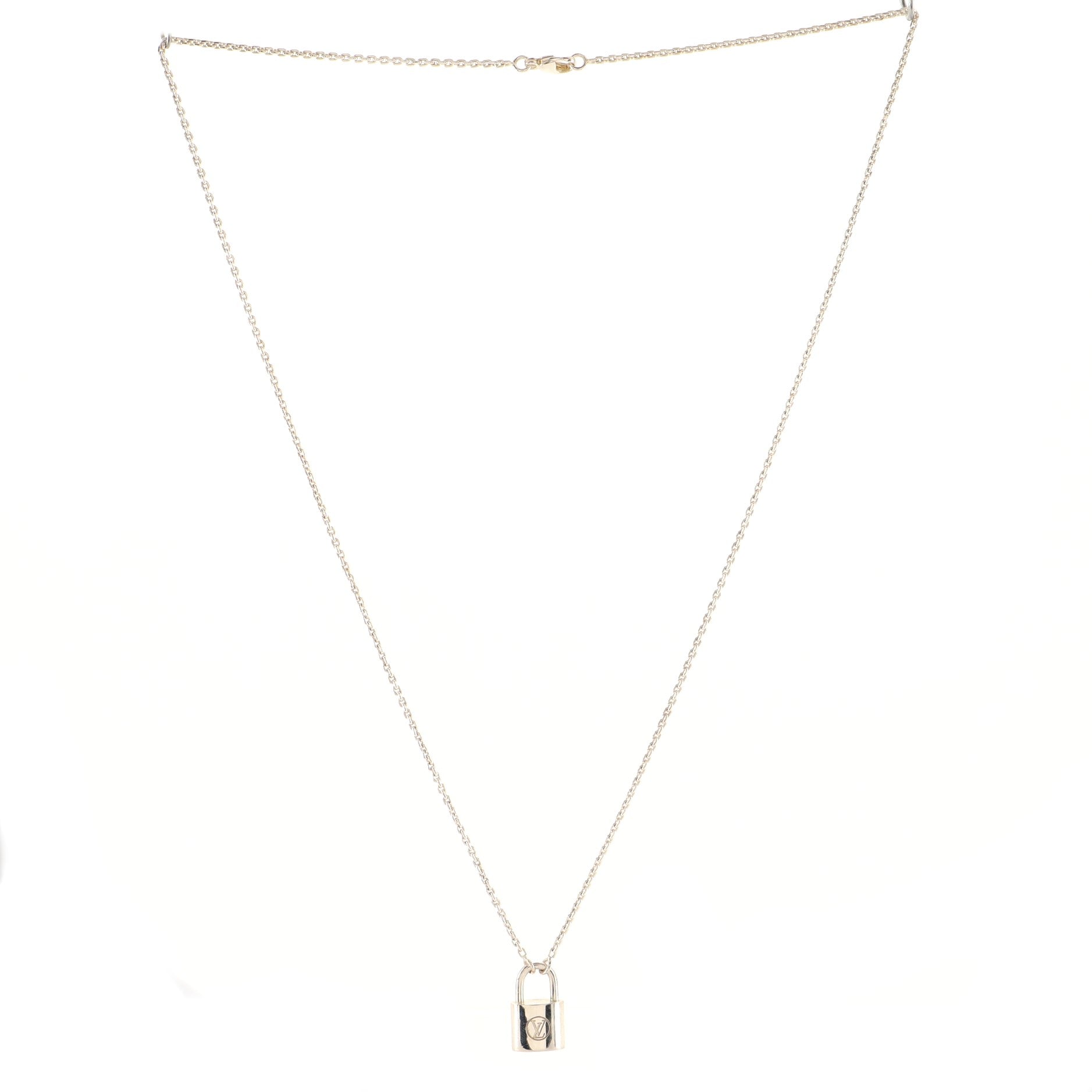 Lockit Pendant Necklace Sterling Silver