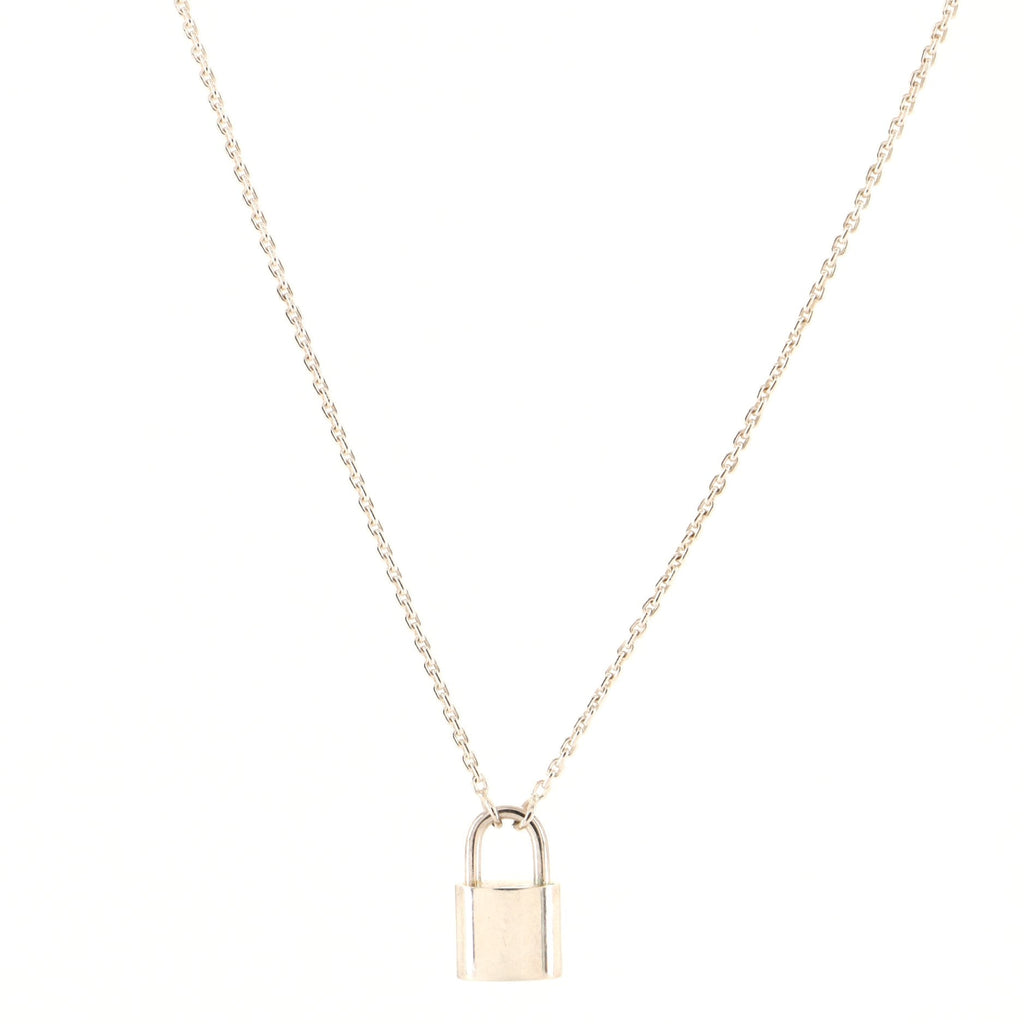 Lockit Pendant Necklace Sterling Silver
