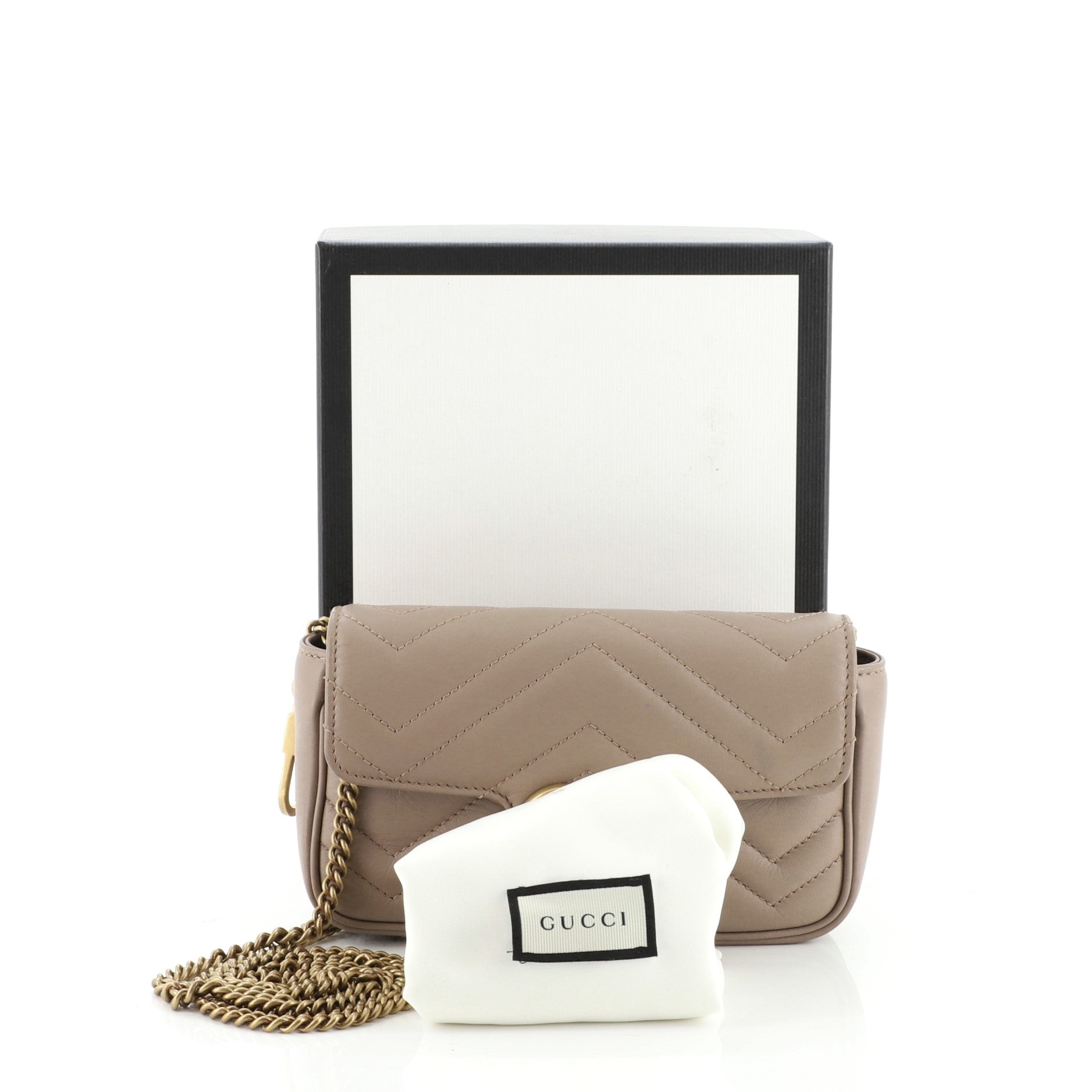 GG Marmont Flap Bag Matelasse Leather Super Mini