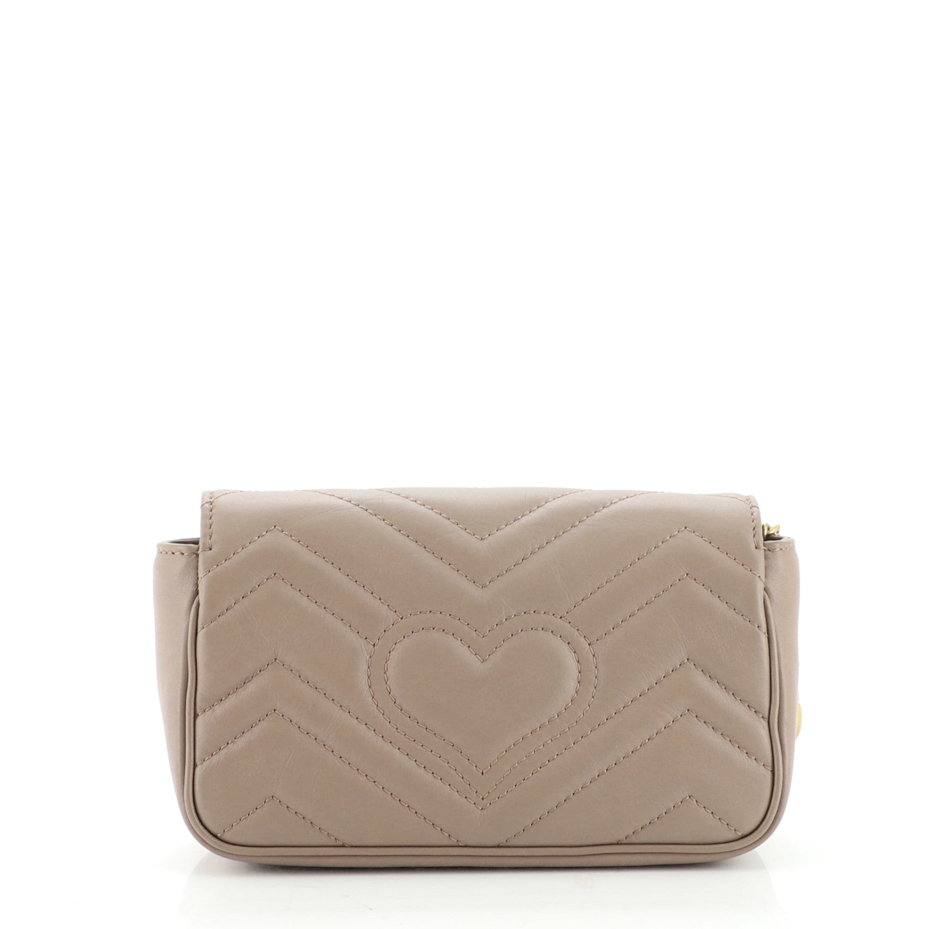 GG Marmont Flap Bag Matelasse Leather Super Mini