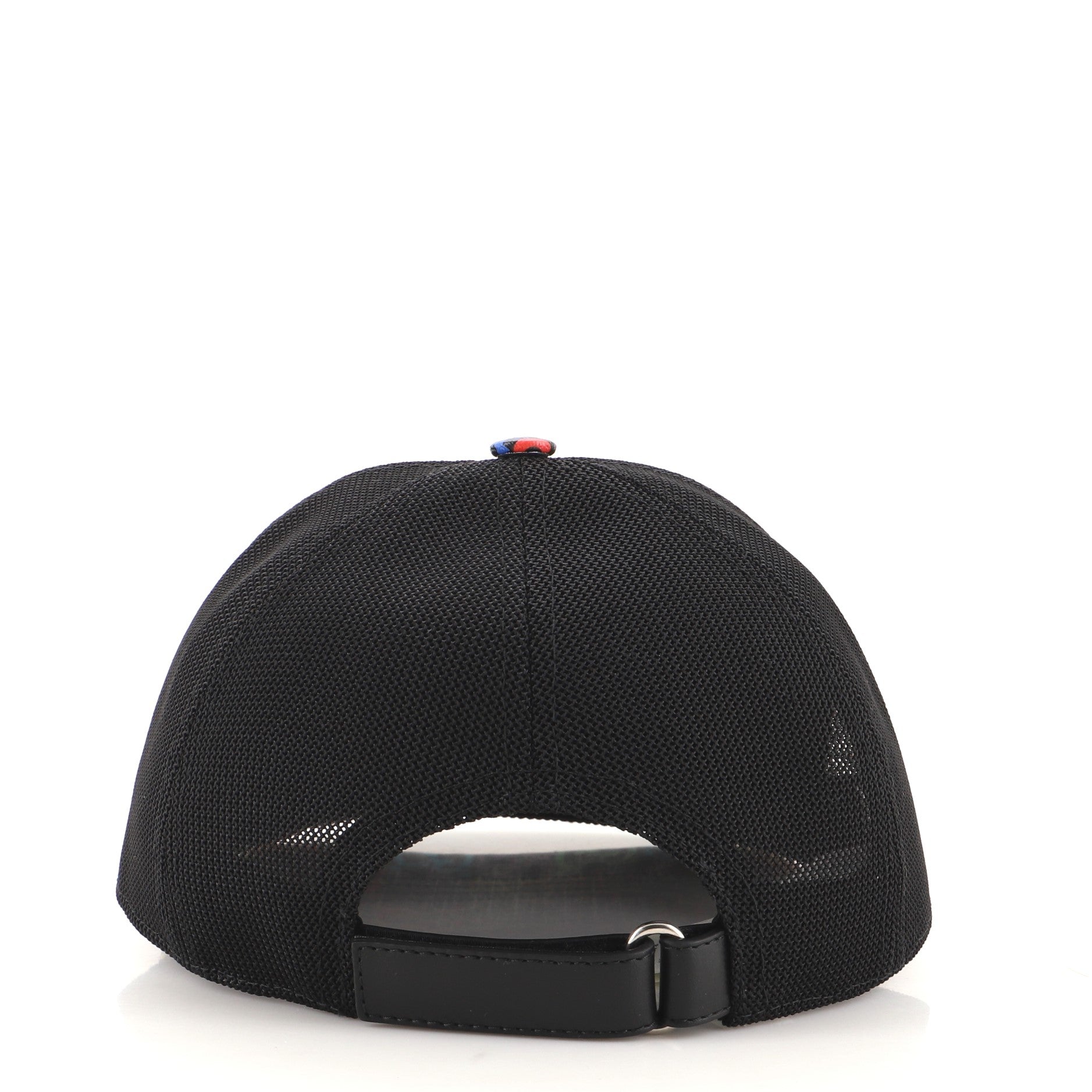 Baseball Cap Psychedelic Print GG Coated Canvas Large