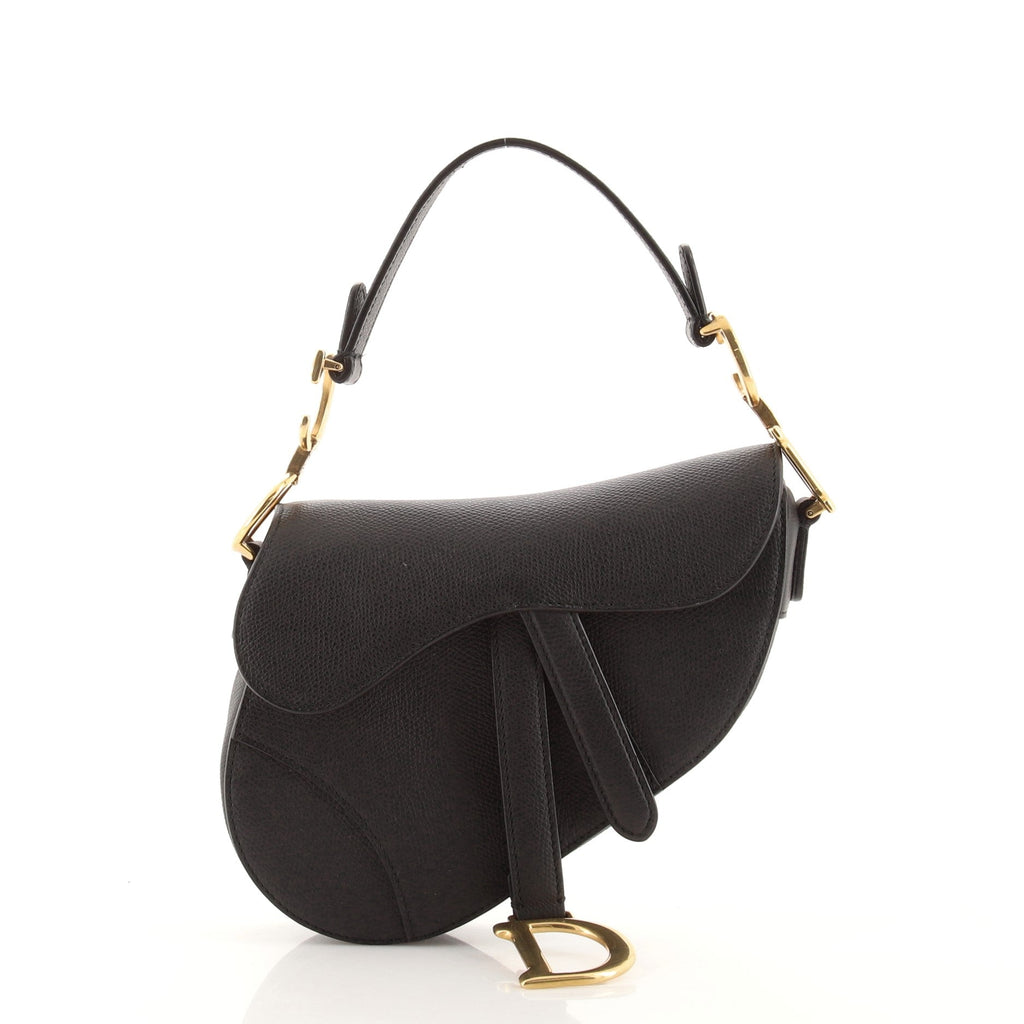 Saddle Handbag Leather Mini