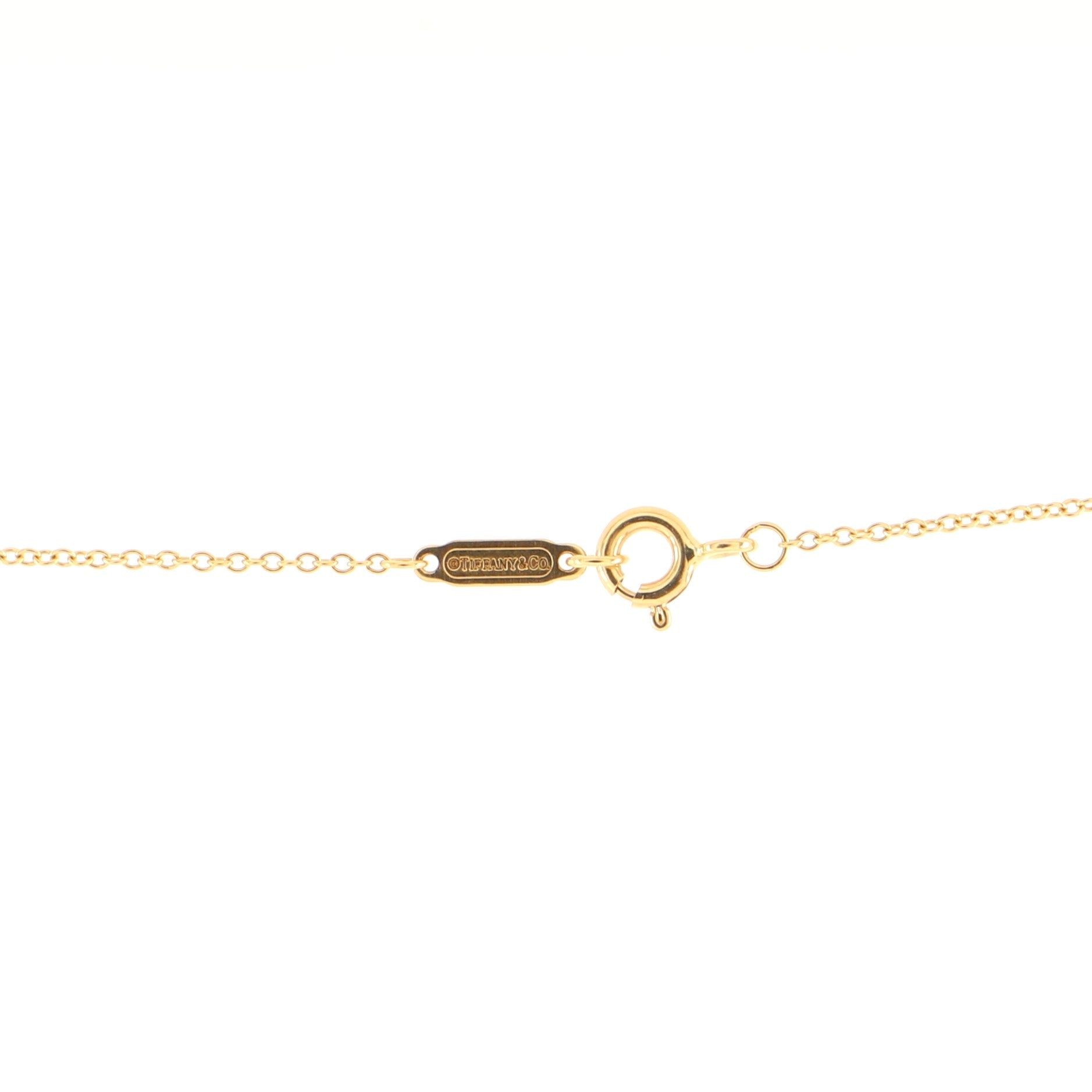 Egg Charm Pendant Necklace 18K Yellow Gold and Turquoise