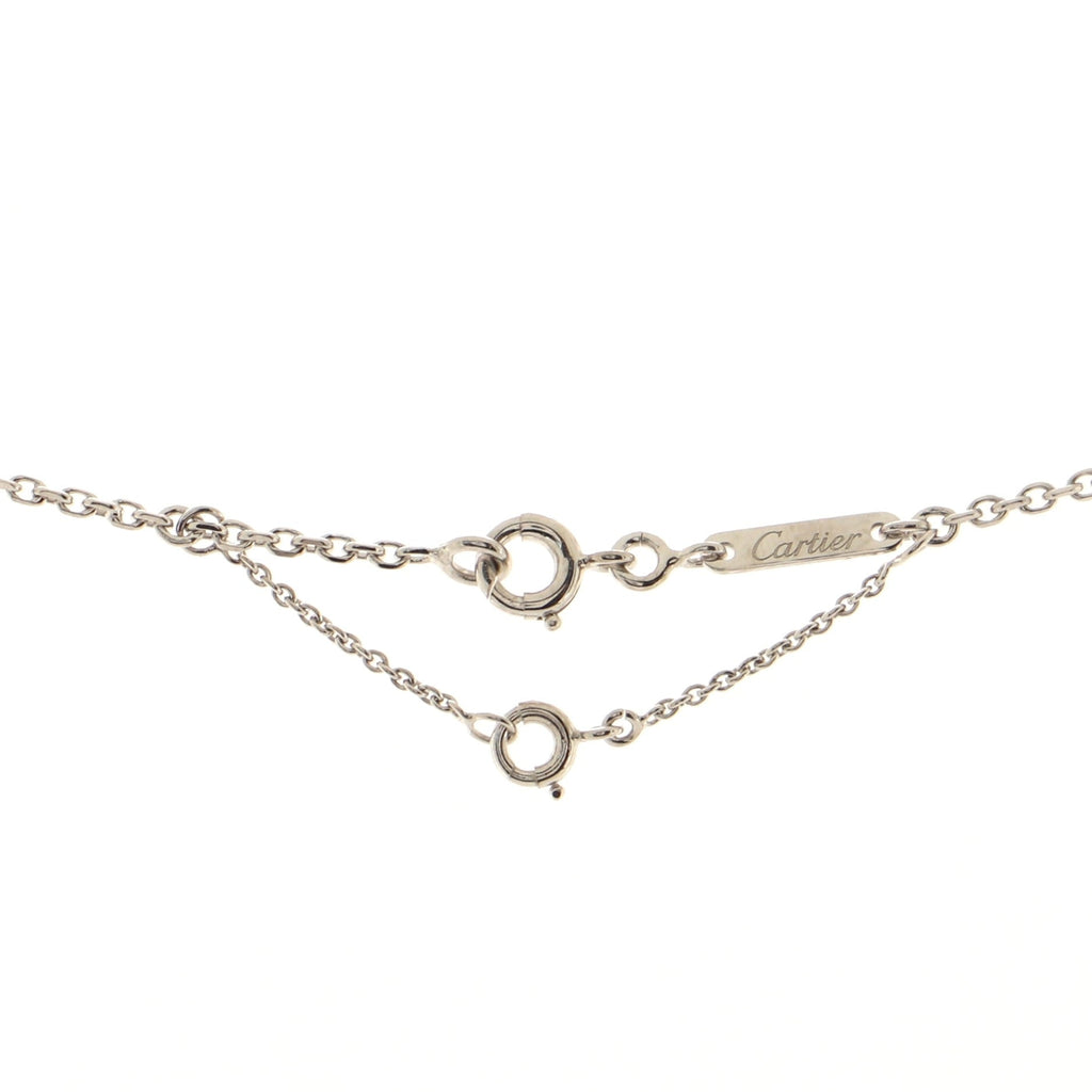 C Heart de Cartier Pendant Necklace 18K White Gold