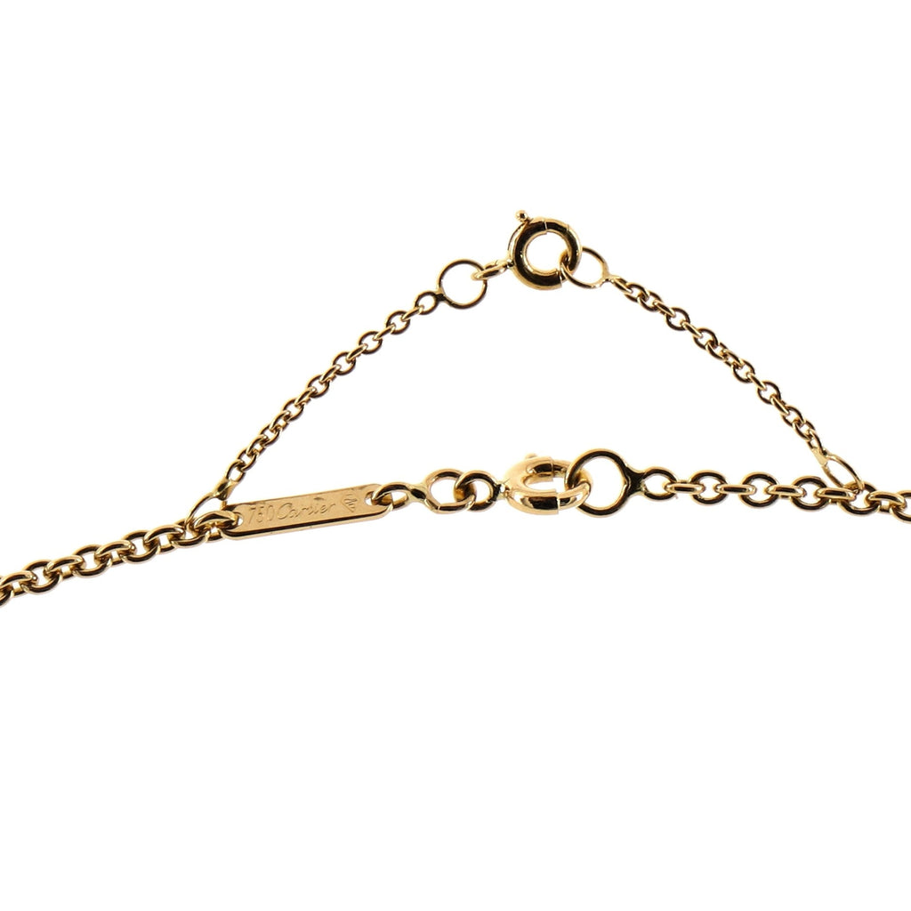 La Dona Pendant Necklace 18K Yellow Gold with Citrine