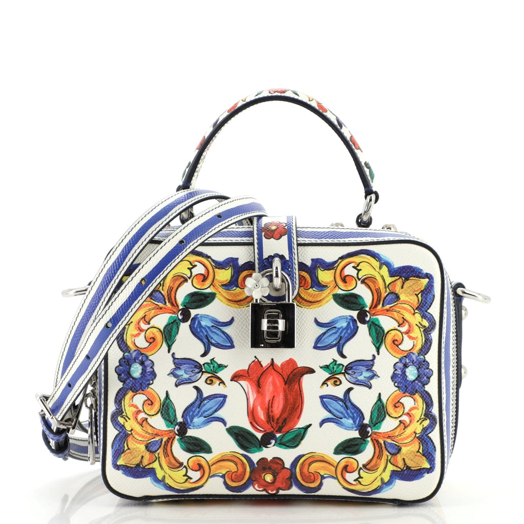 Rosaria Shoulder Bag Printed Leather Mini
