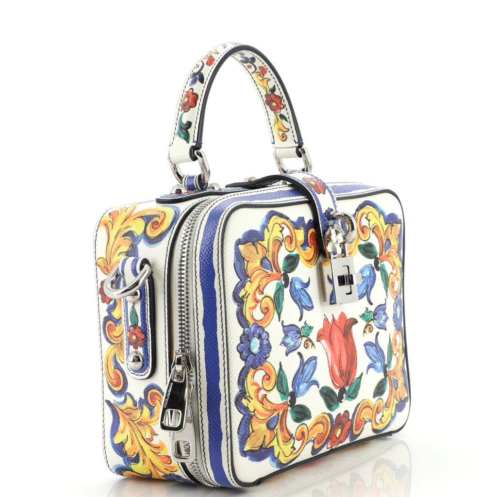 Rosaria Shoulder Bag Printed Leather Mini