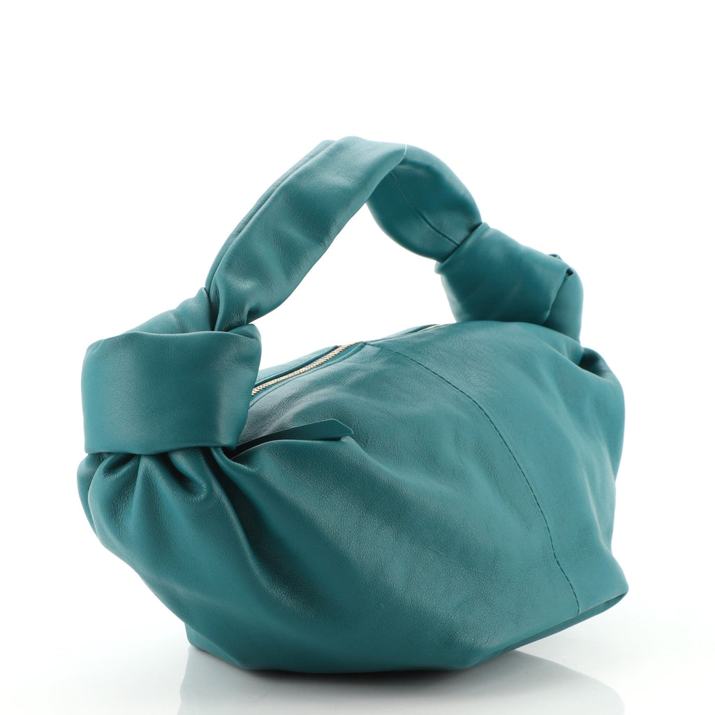 Double Knot Hobo Leather Mini
