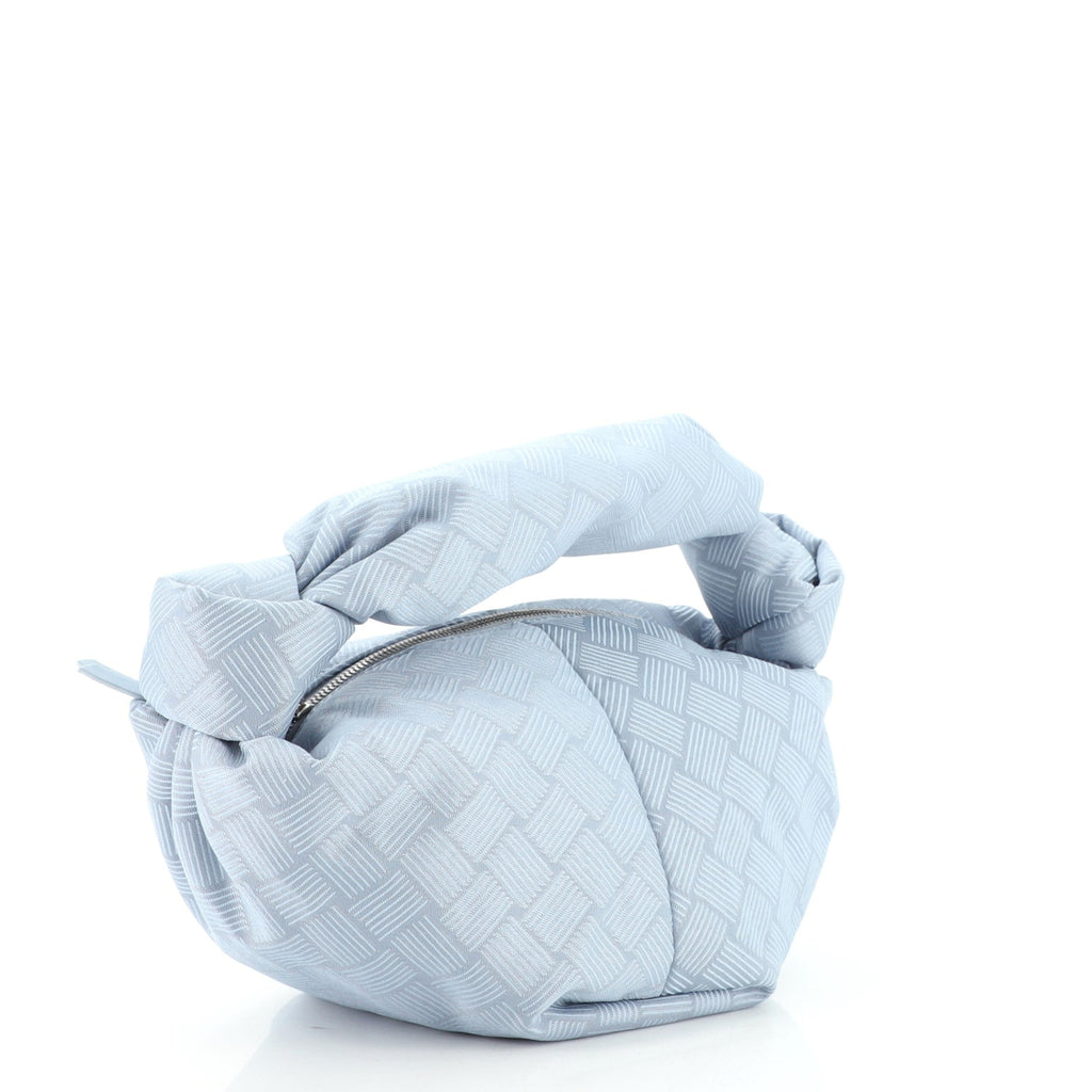 Double Knot Hobo Intrecciato Effect Jacquard Mini