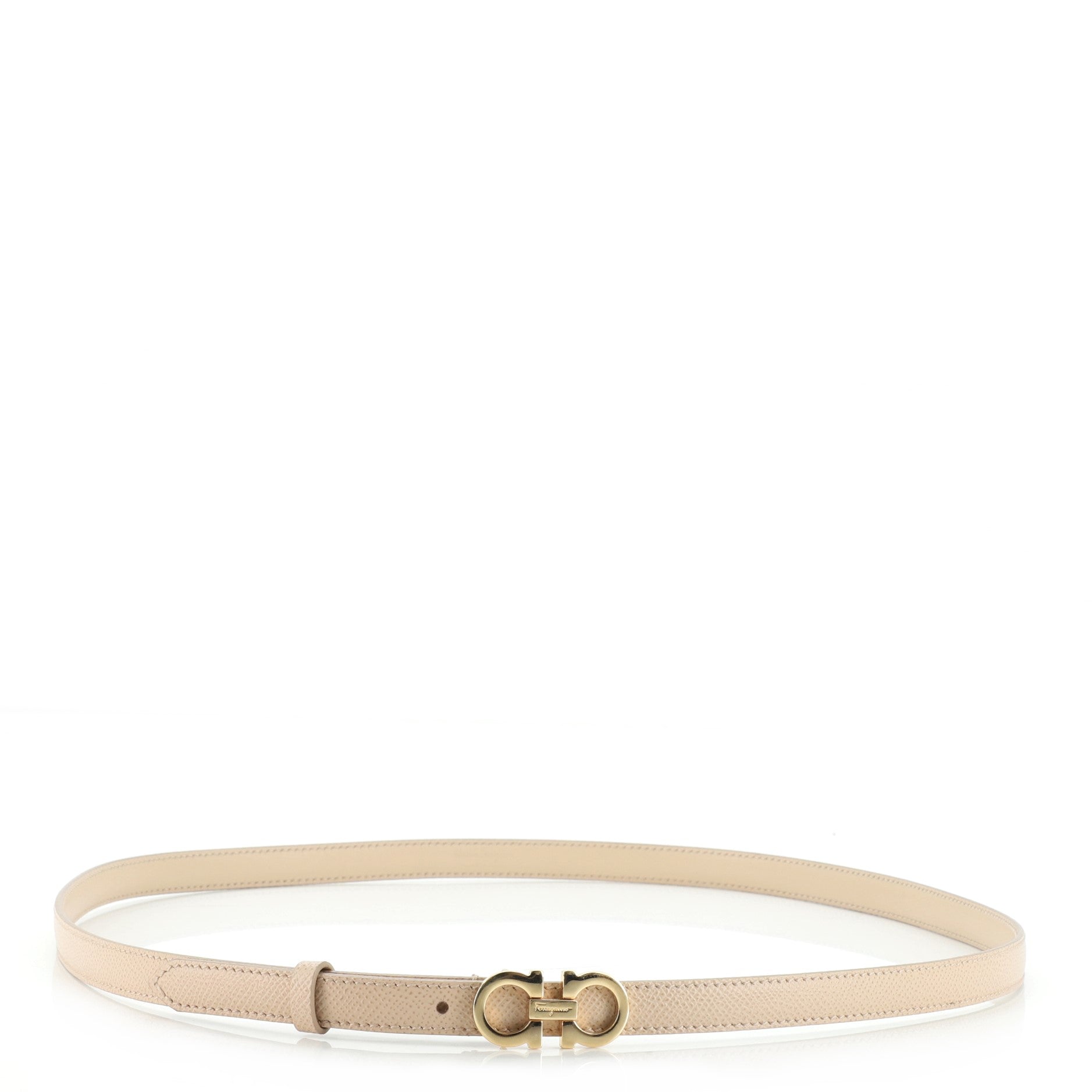 Gancini Belt Leather Thin 100