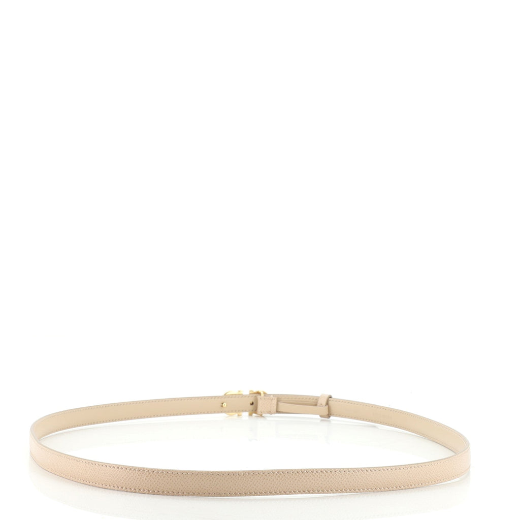 Gancini Belt Leather Thin 100
