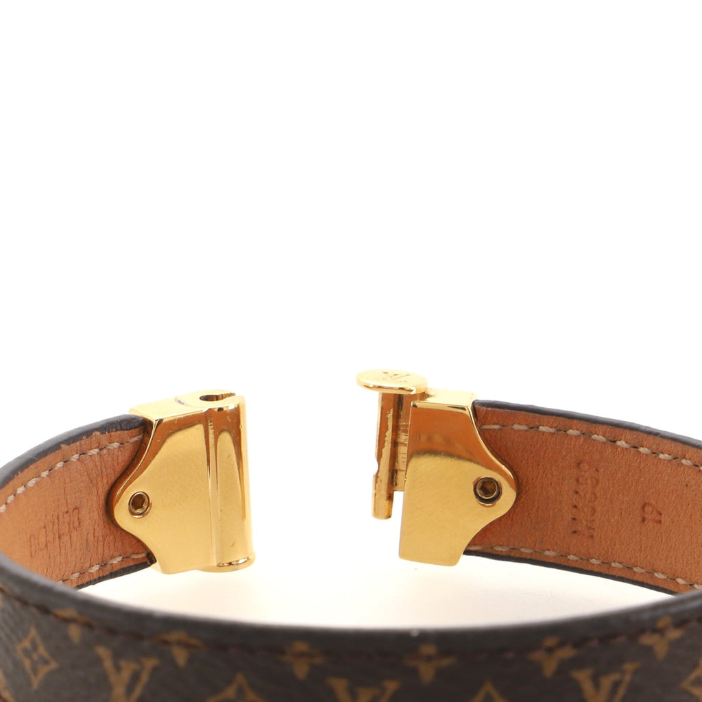 Nano Monogram Bracelet Monogram Canvas and Metal
