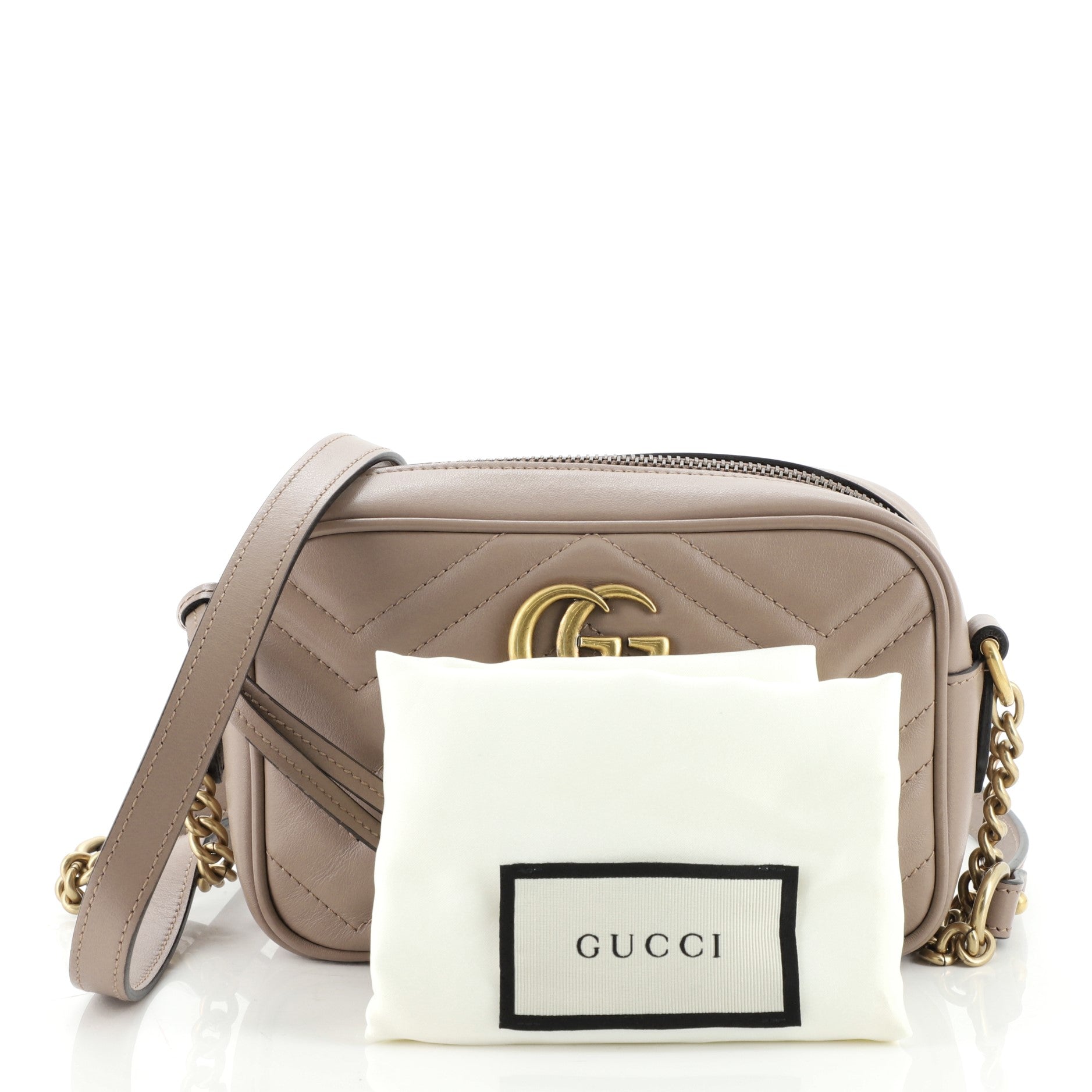 GG Marmont Shoulder Bag Matelasse Leather Mini