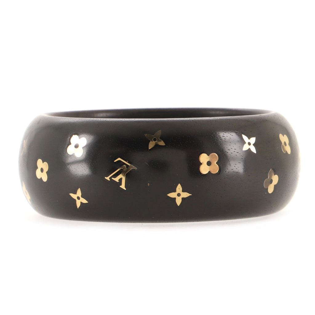 Sylvania Bangle Bracelet Wood with Metal GM