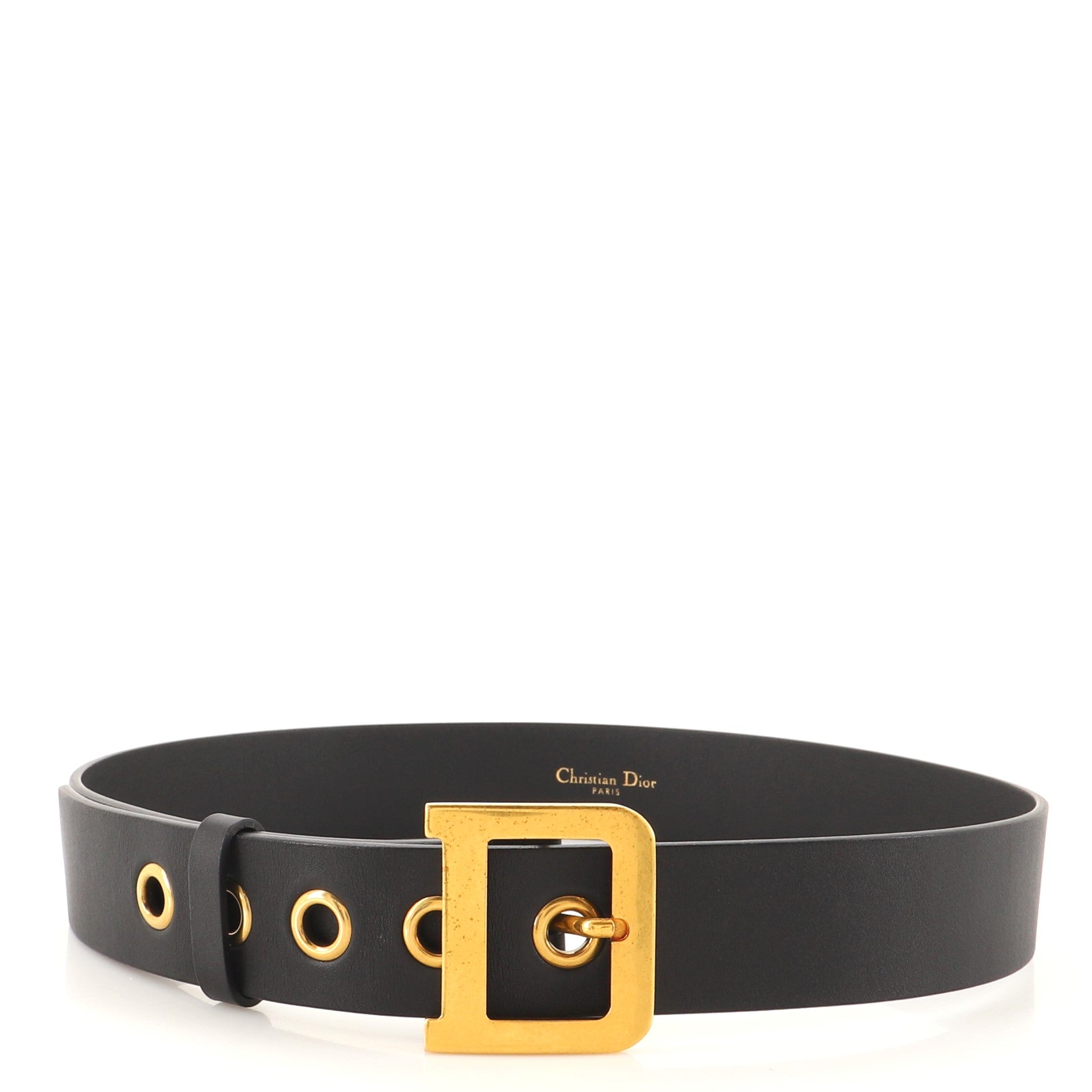 Diorquake Belt Leather Medium 75