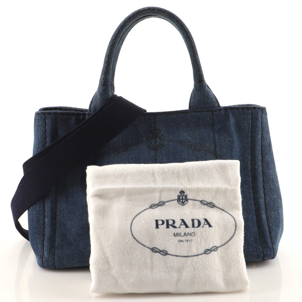 Canapa Convertible Tote Denim Mini