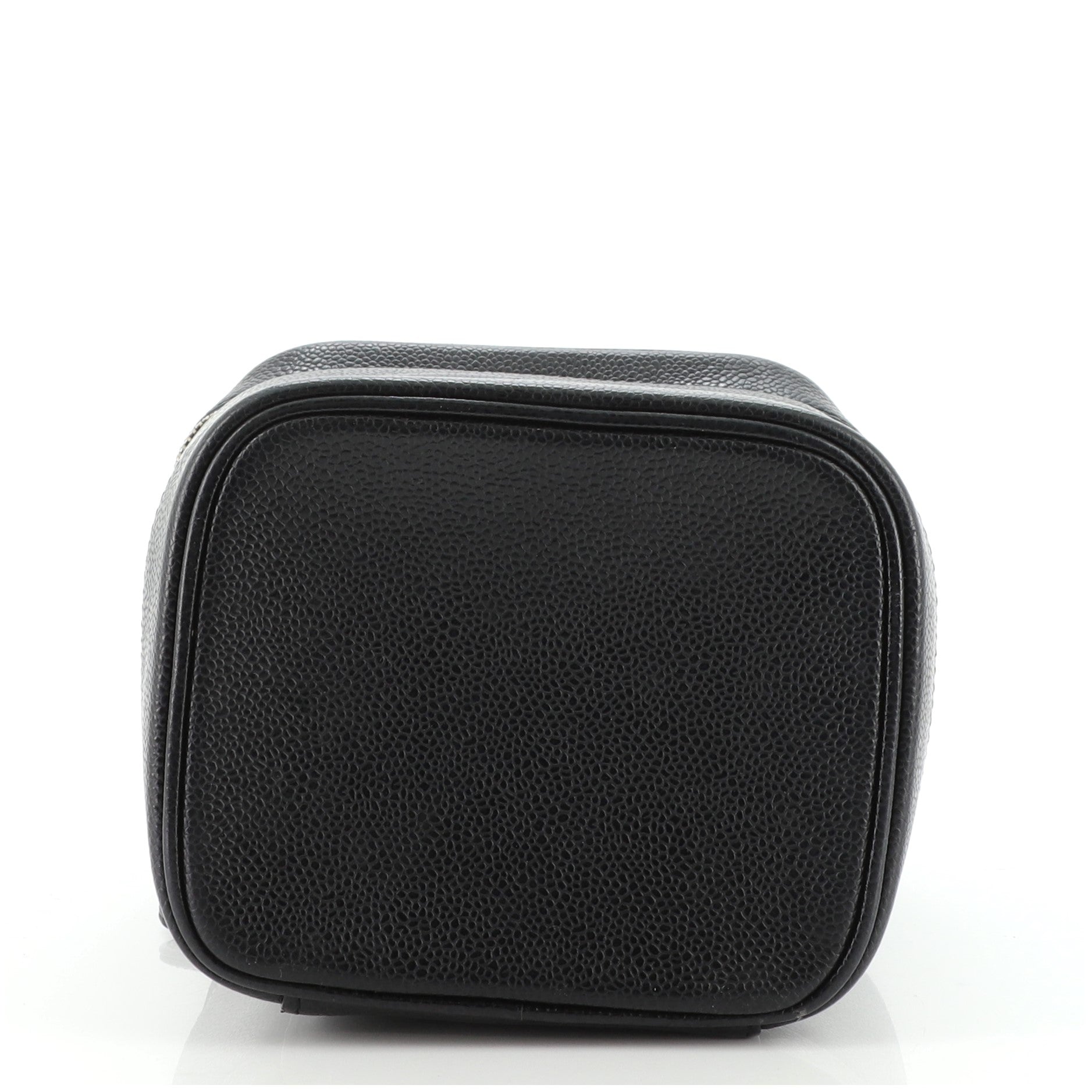 Vintage Timeless Cosmetic Case Caviar Tall