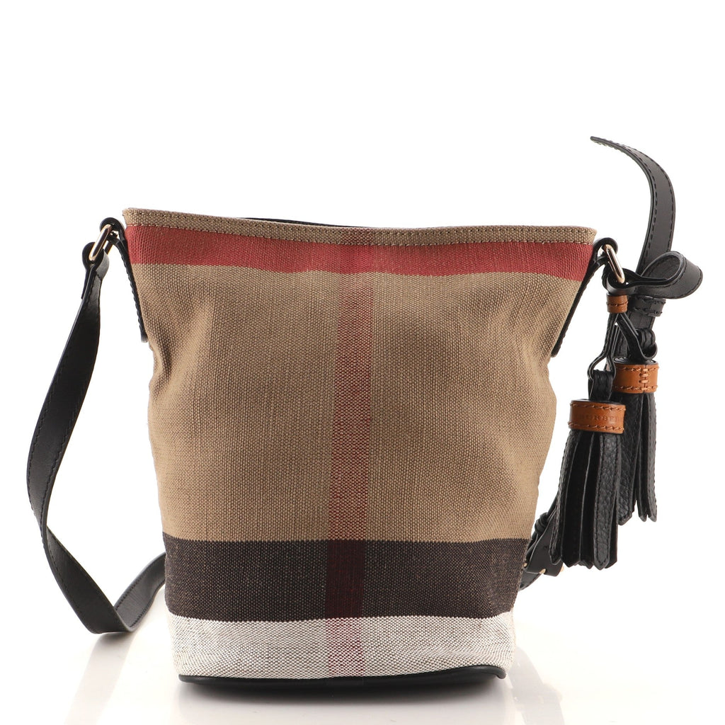 Ashby Bag House Check Canvas with Leather Mini