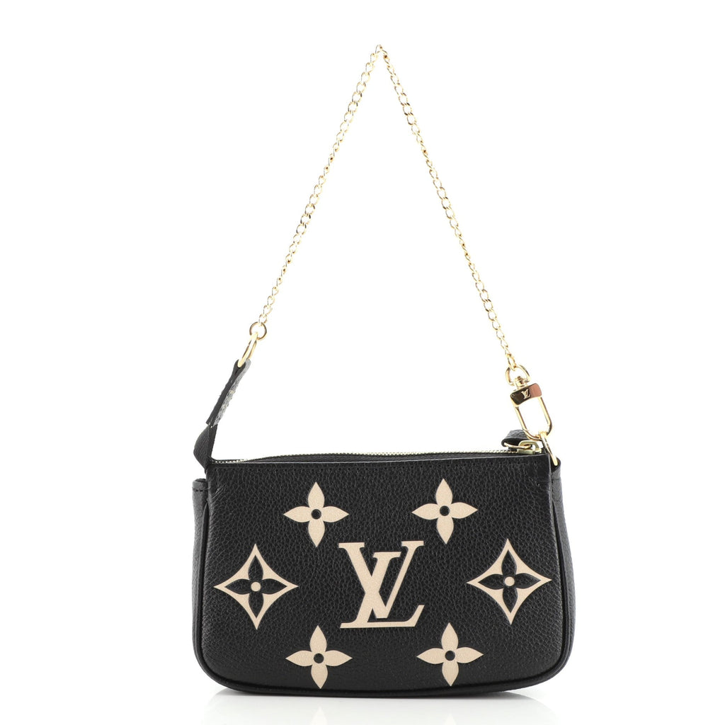 Pochette Accessoires Bicolor Monogram Empreinte Giant Mini