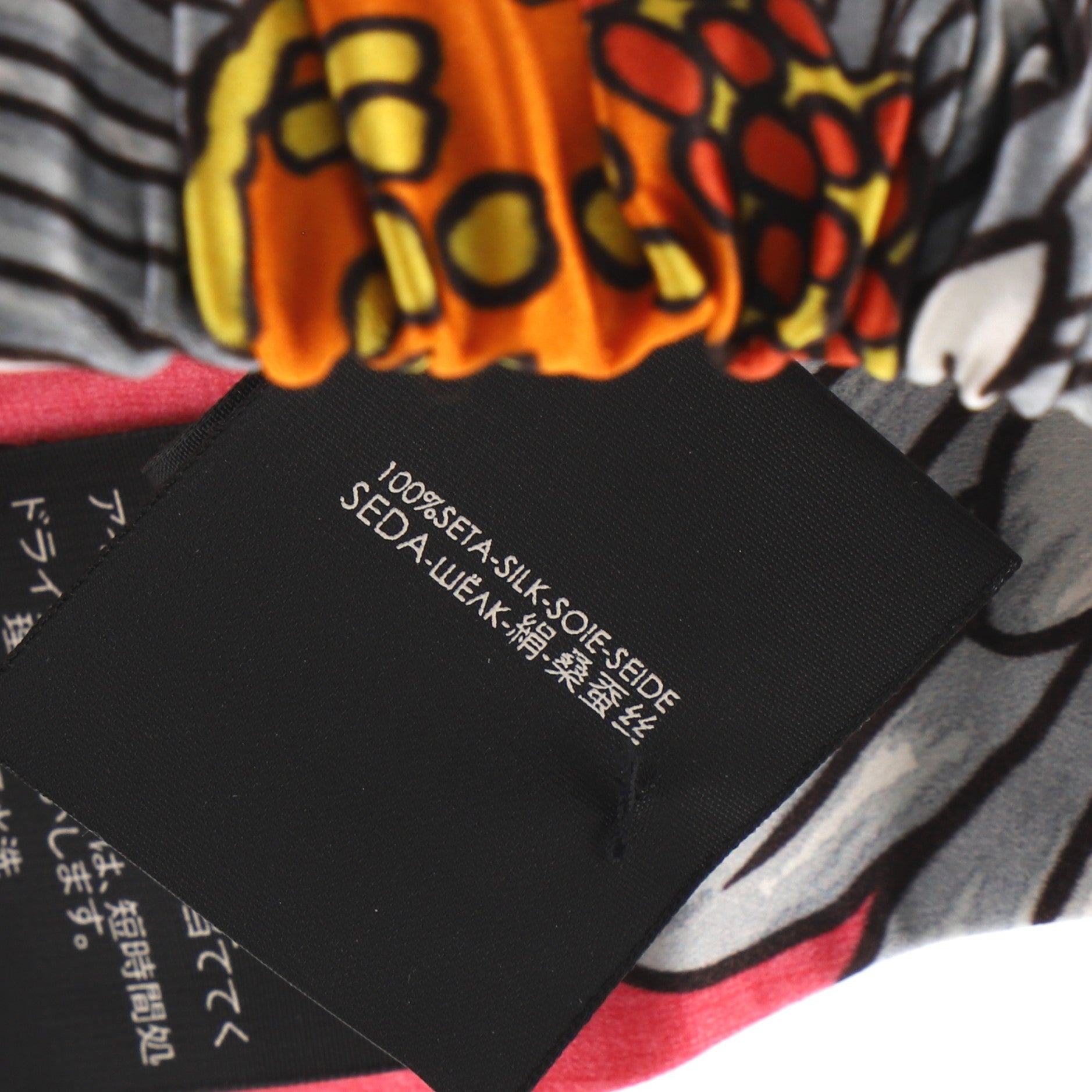 Headband Printed Silk XS