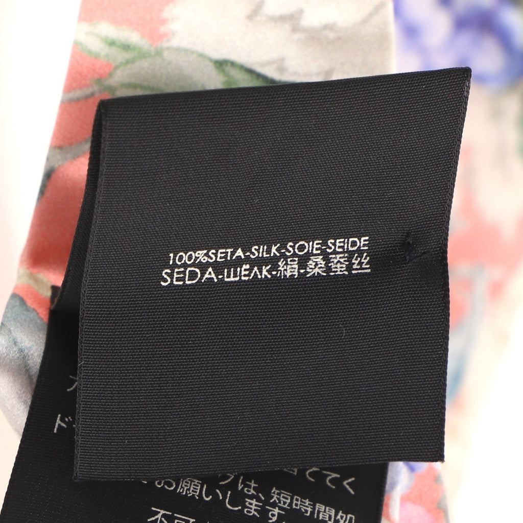 Headband Floral Print Silk XS