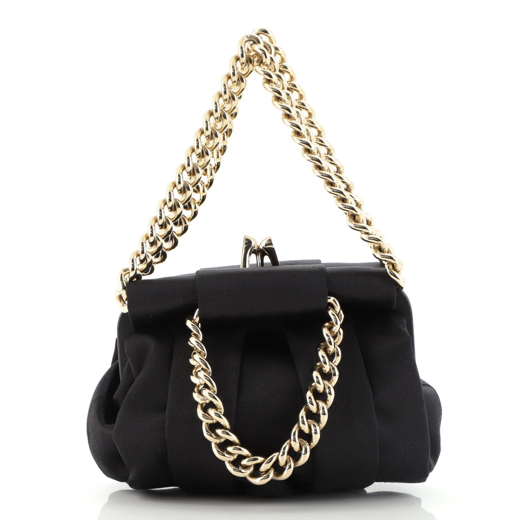 Yoyo Frame Clutch Satin