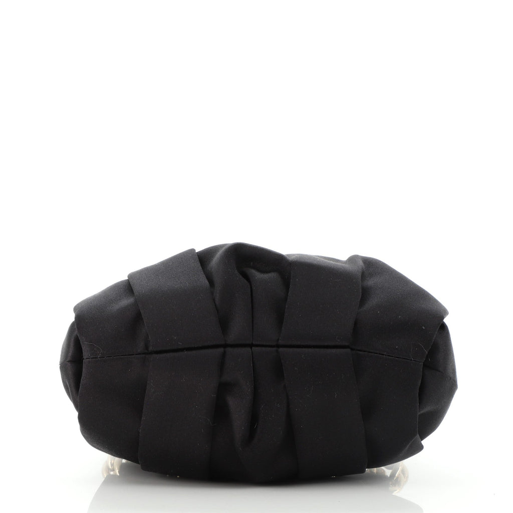 Yoyo Frame Clutch Satin
