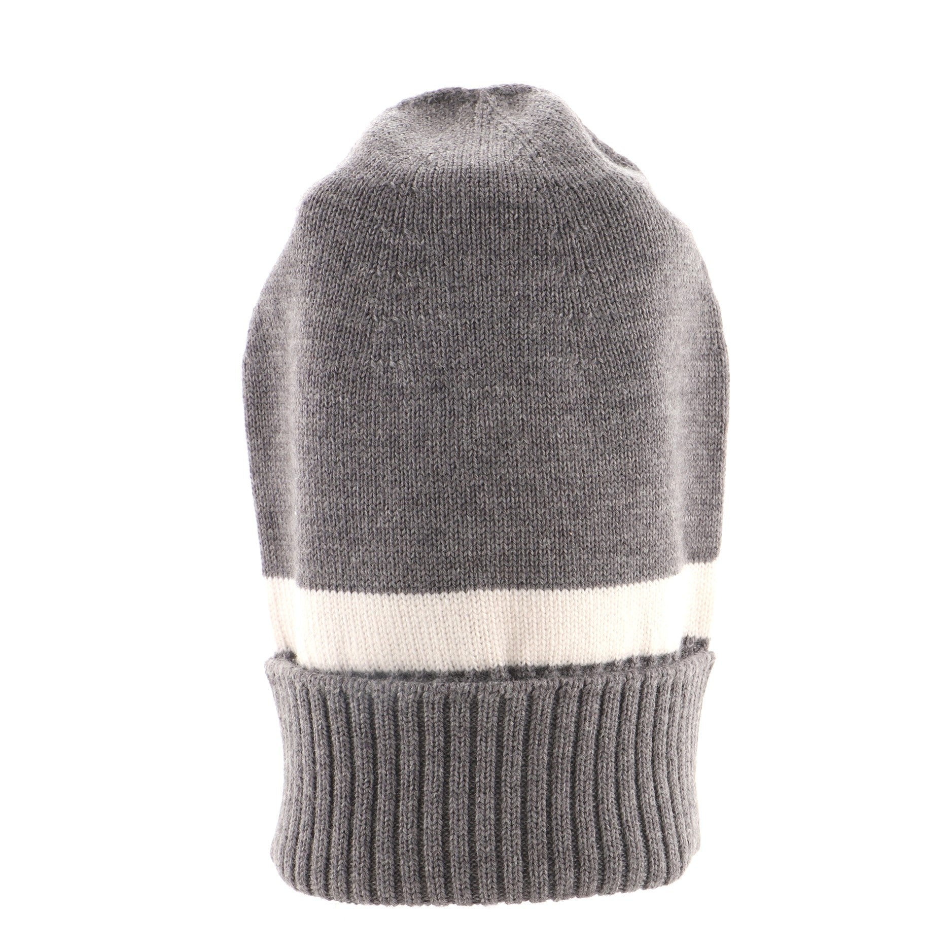 Interlocking G Striped Beanie Wool Medium