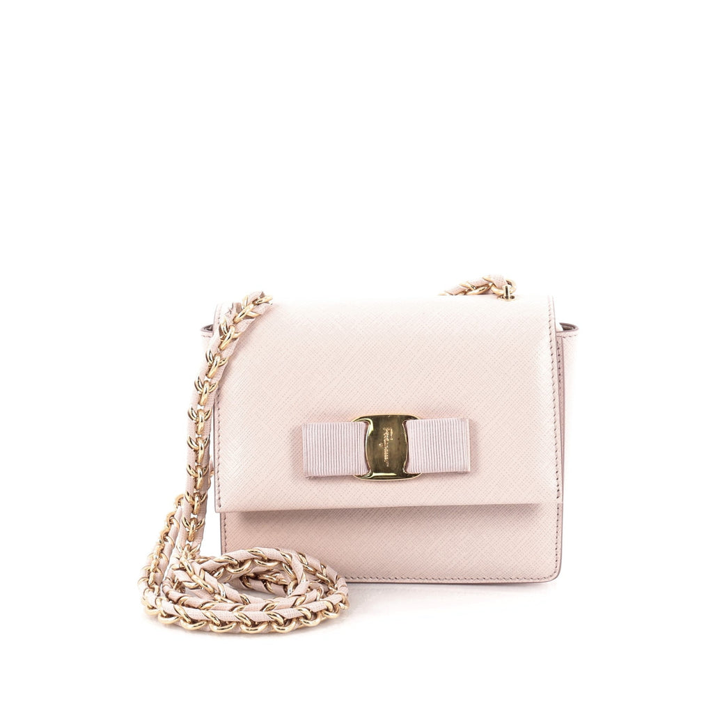 Ginny Crossbody Bag Saffiano Leather Mini
