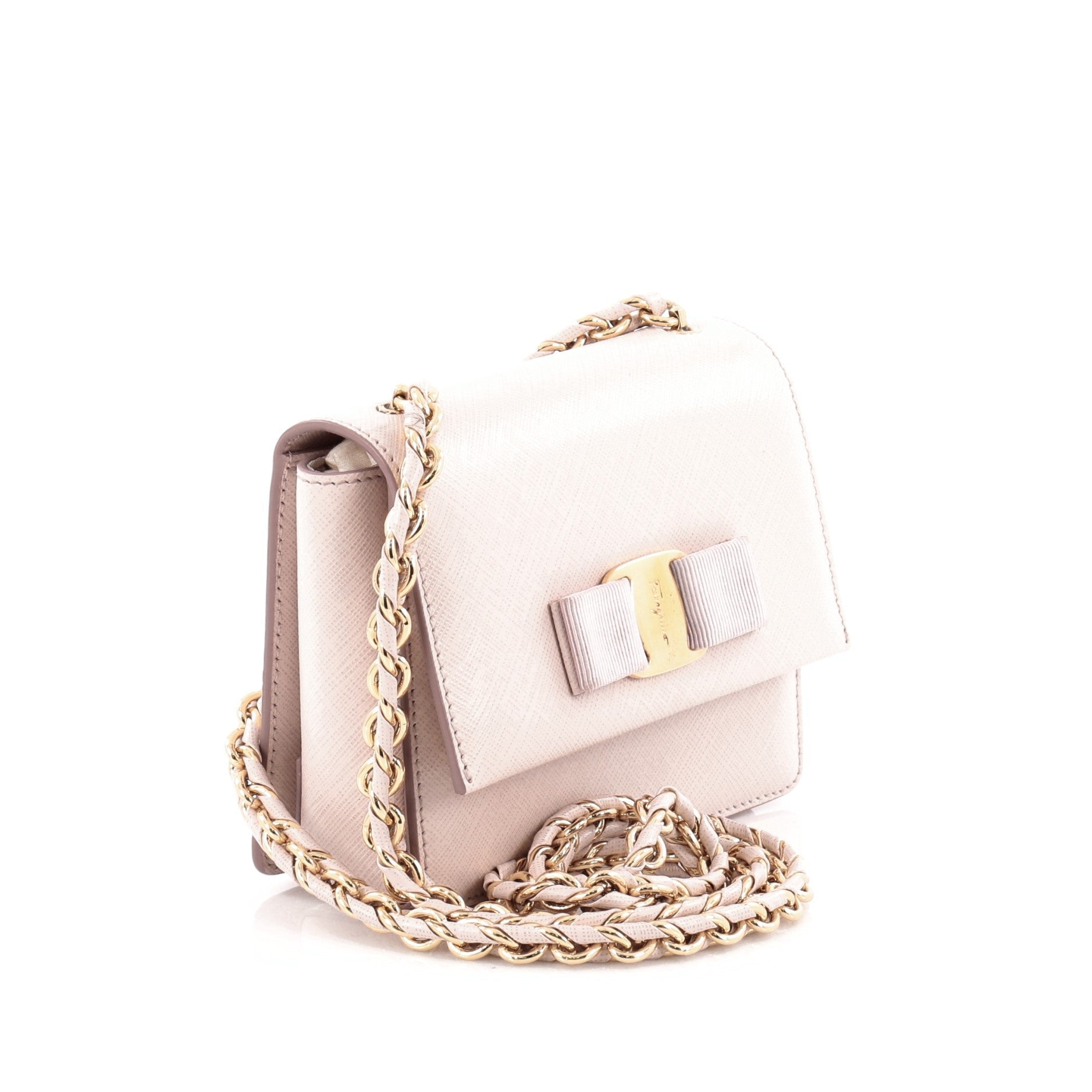 Ginny Crossbody Bag Saffiano Leather Mini