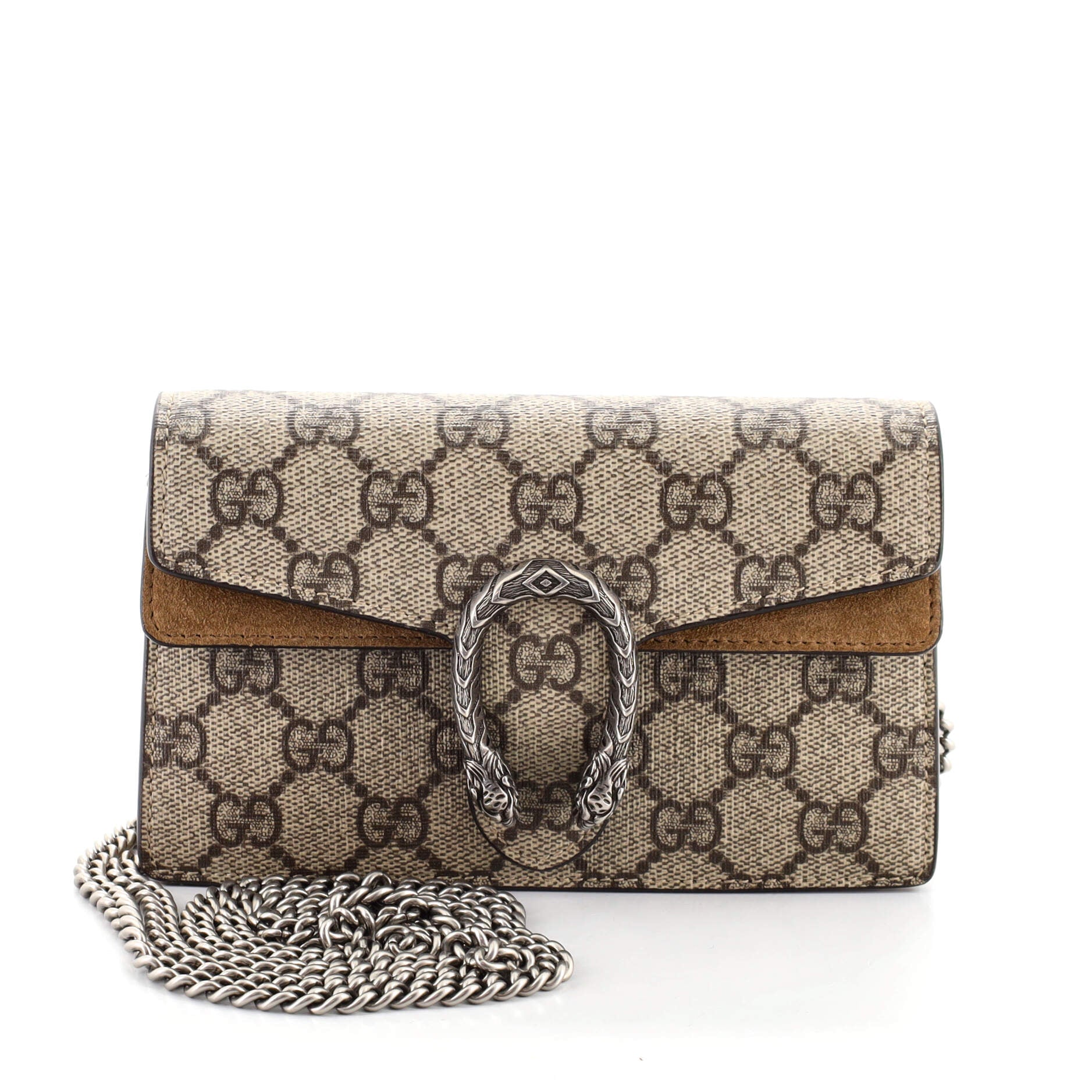Dionysus Bag GG Coated Canvas Super Mini