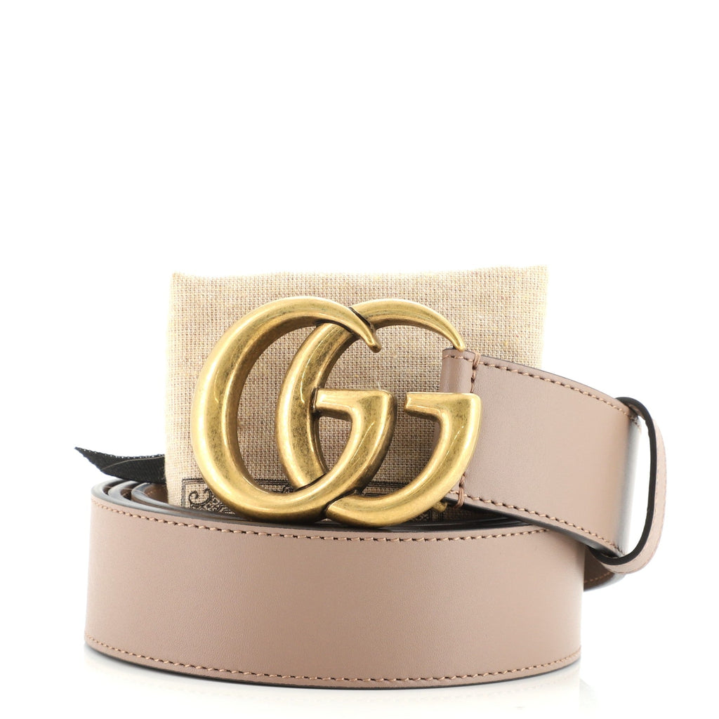 GG Marmont Belt Leather Wide 105