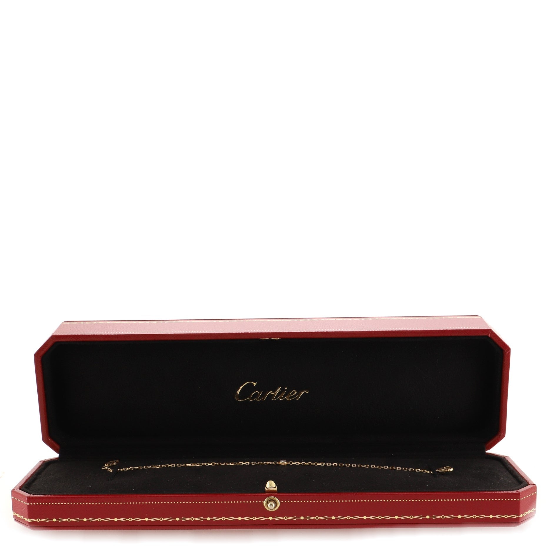 Diamants Legers Bracelet 18K Yellow Gold and Diamond Small
