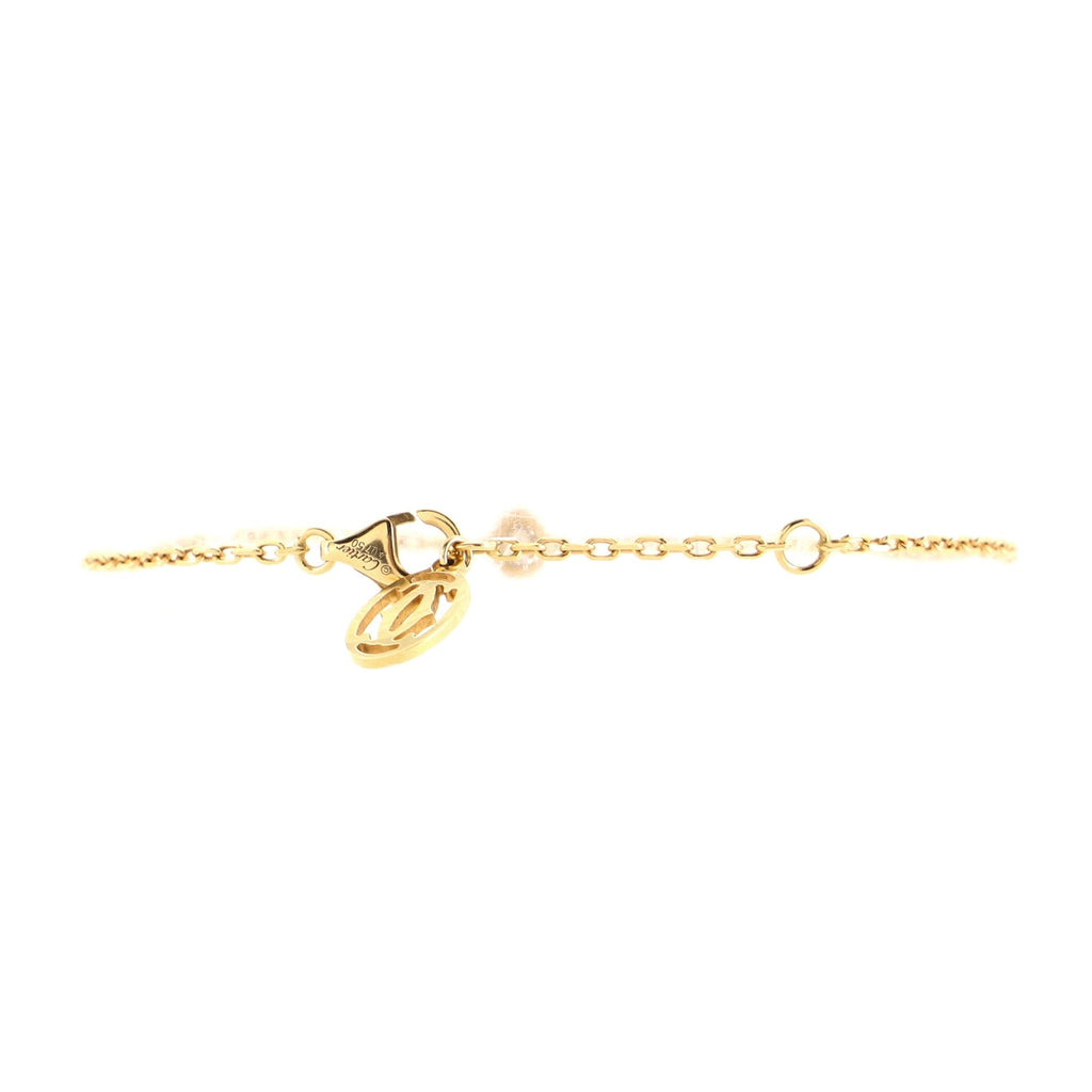 Diamants Legers Bracelet 18K Yellow Gold and Diamond Small