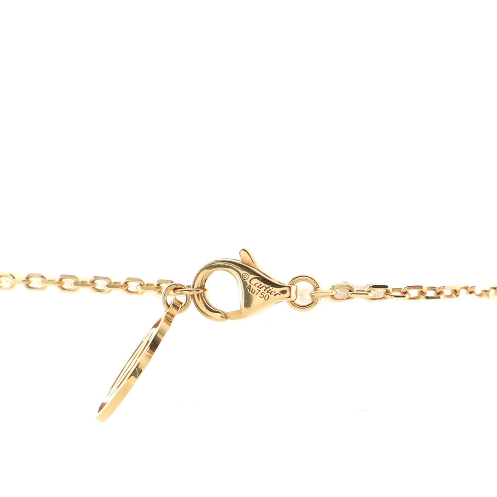 Diamants Legers Bracelet 18K Yellow Gold and Diamond Small