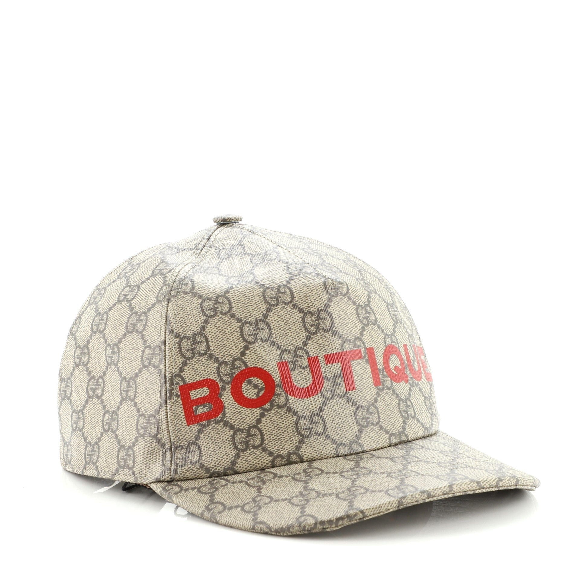 Baseball Cap Printed GG Coated Canvas XXL