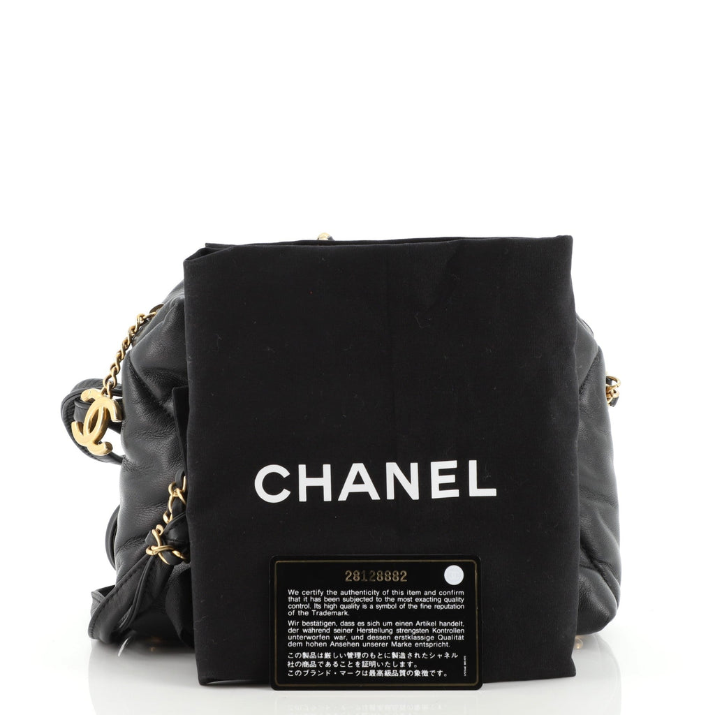 Paris-New York Bowling Bag Quilted Lambskin Mini