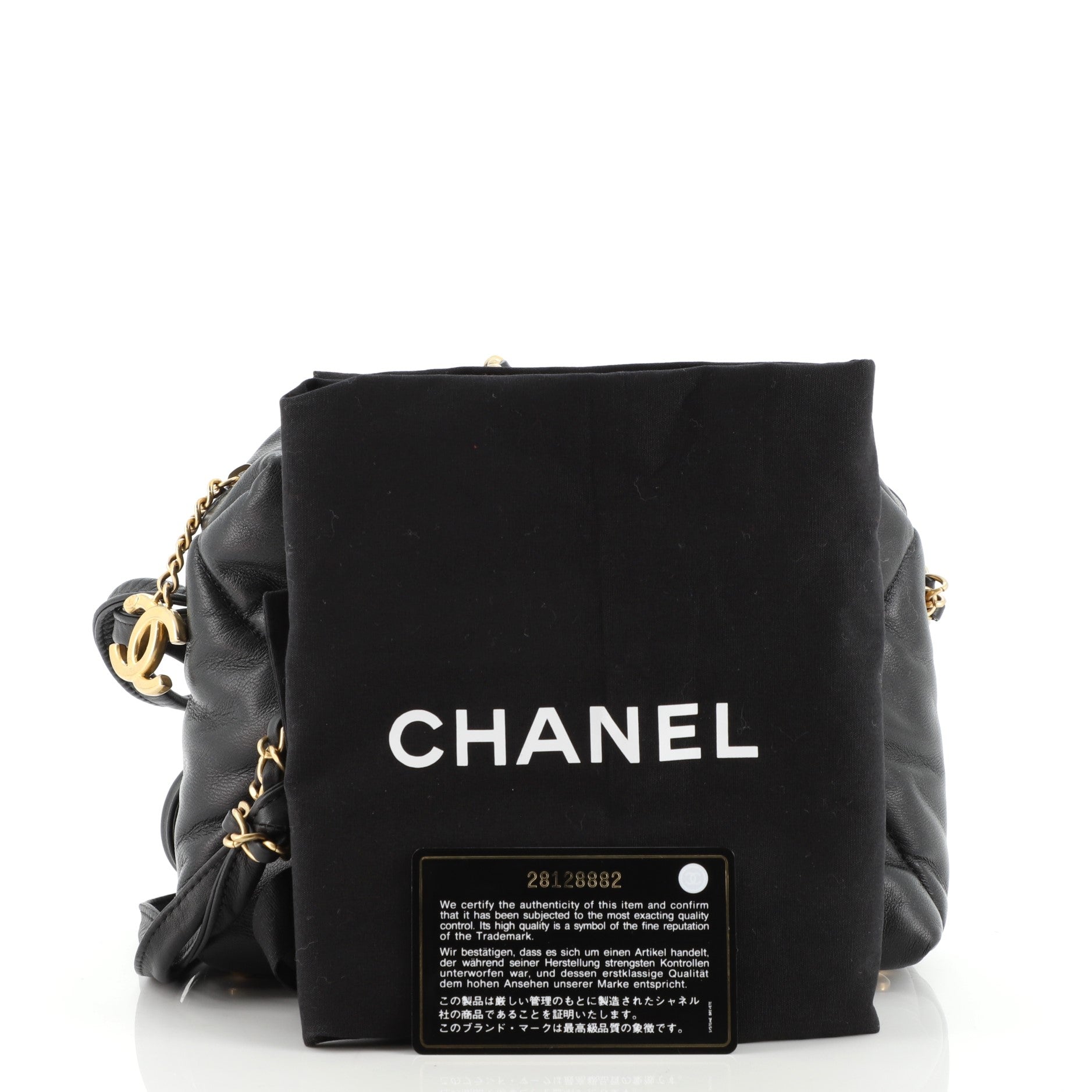 Paris-New York Bowling Bag Quilted Lambskin Mini