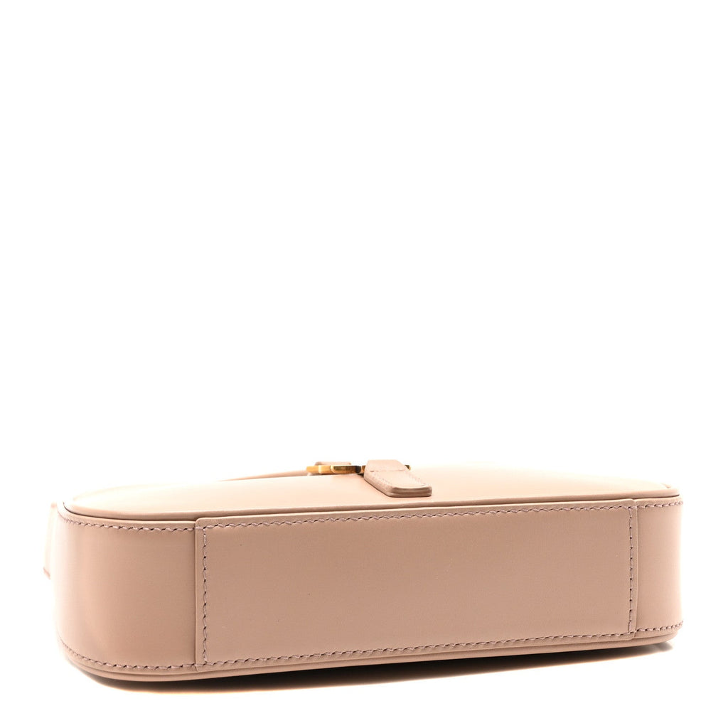 Smooth Calfskin Le 5 A 7 Mini Hobo Rosy Sand