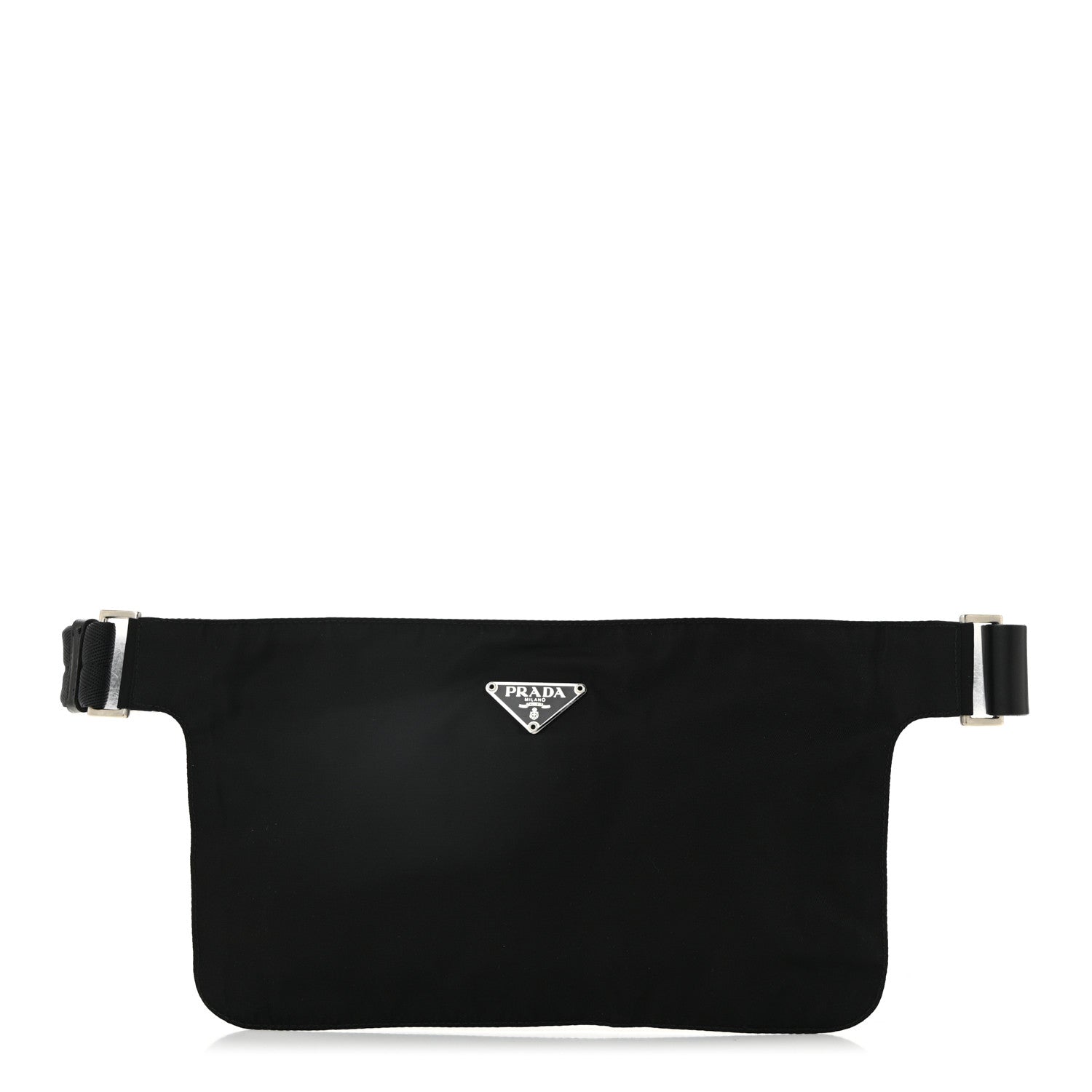 Tessuto Nylon Montagna Belt Bag Black