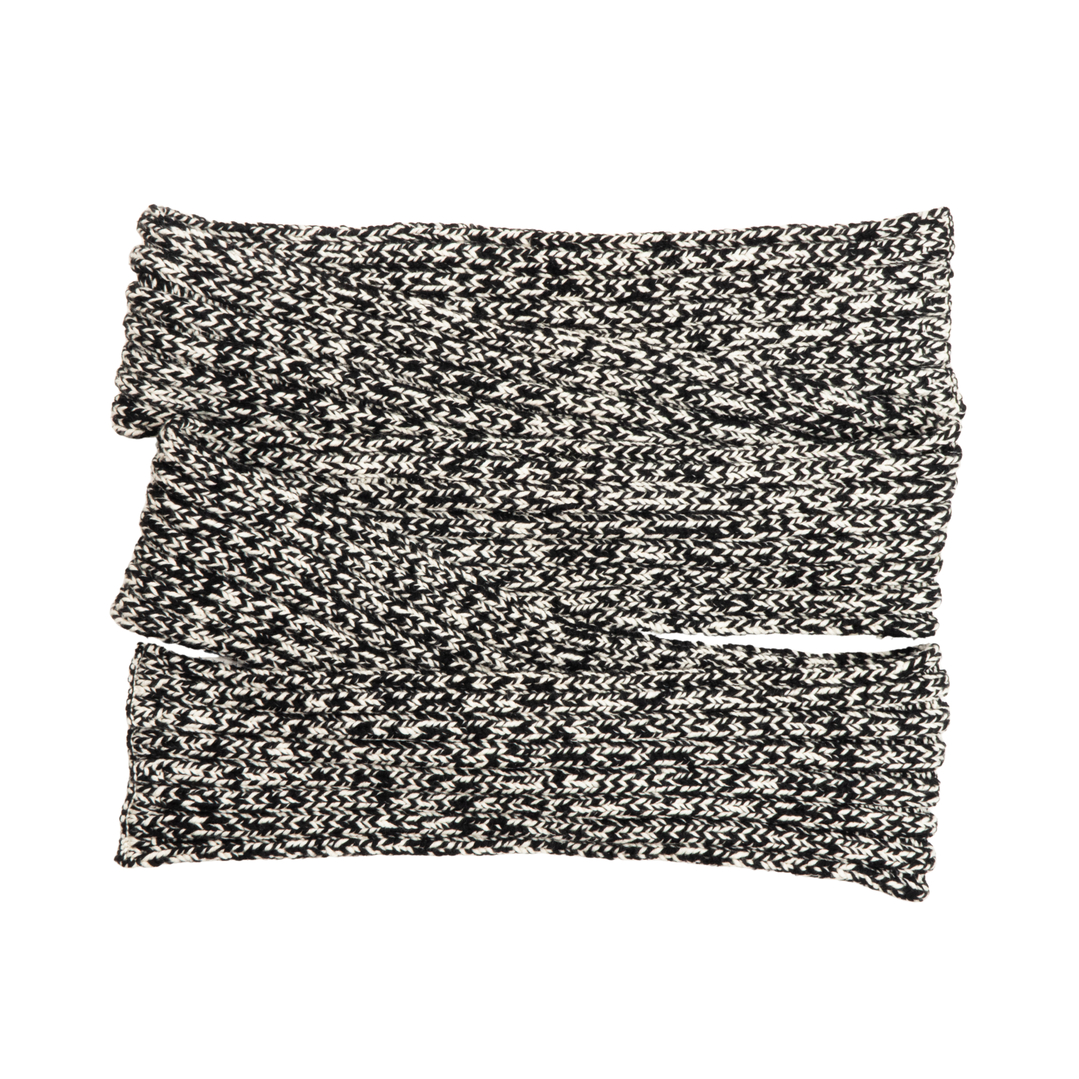 Saint Laurent Cable Knit Scarf