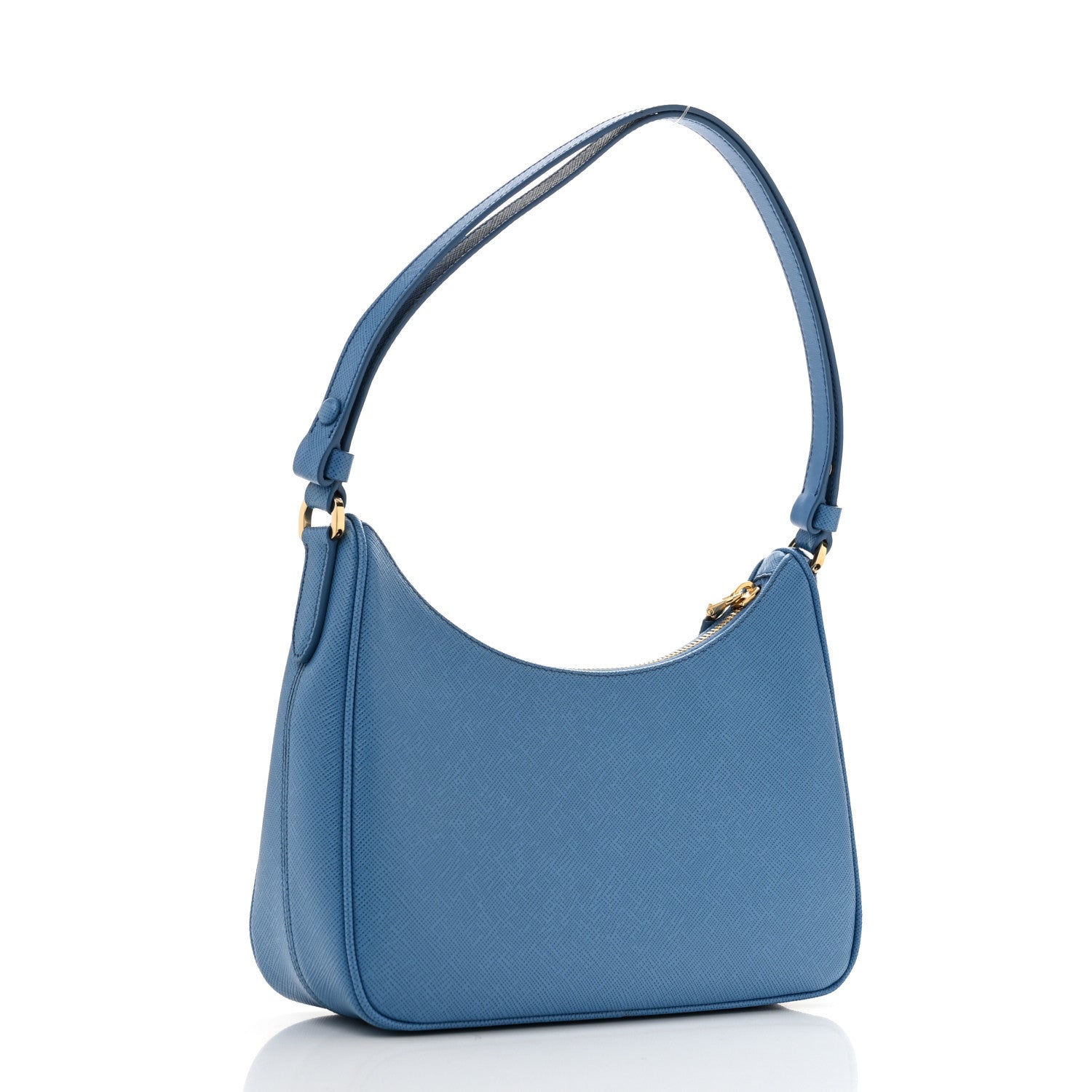 Saffiano Lux Mini Re-Edition Shoulder Bag Onda