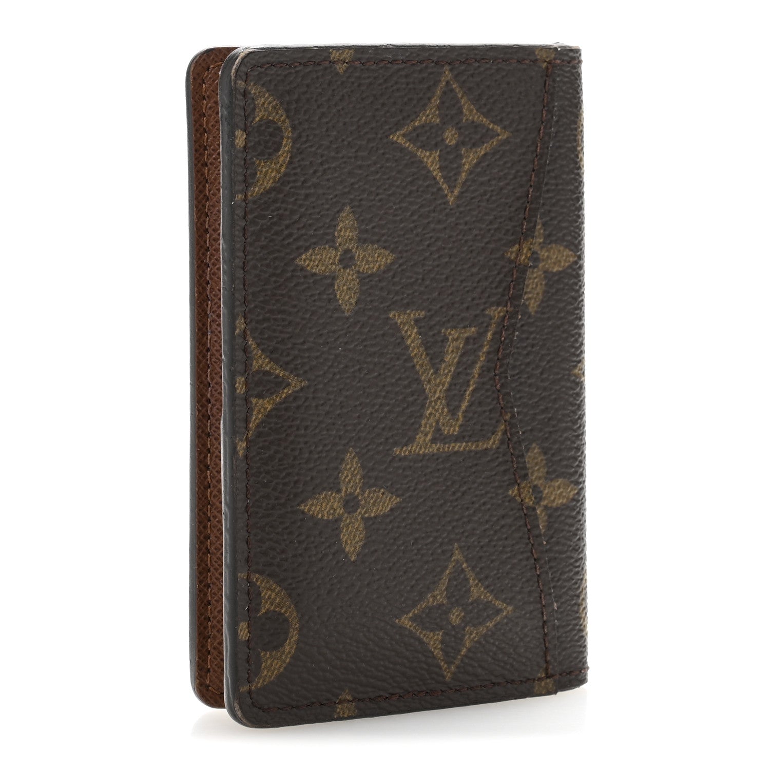 Monogram Pocket Organizer  Holder NM