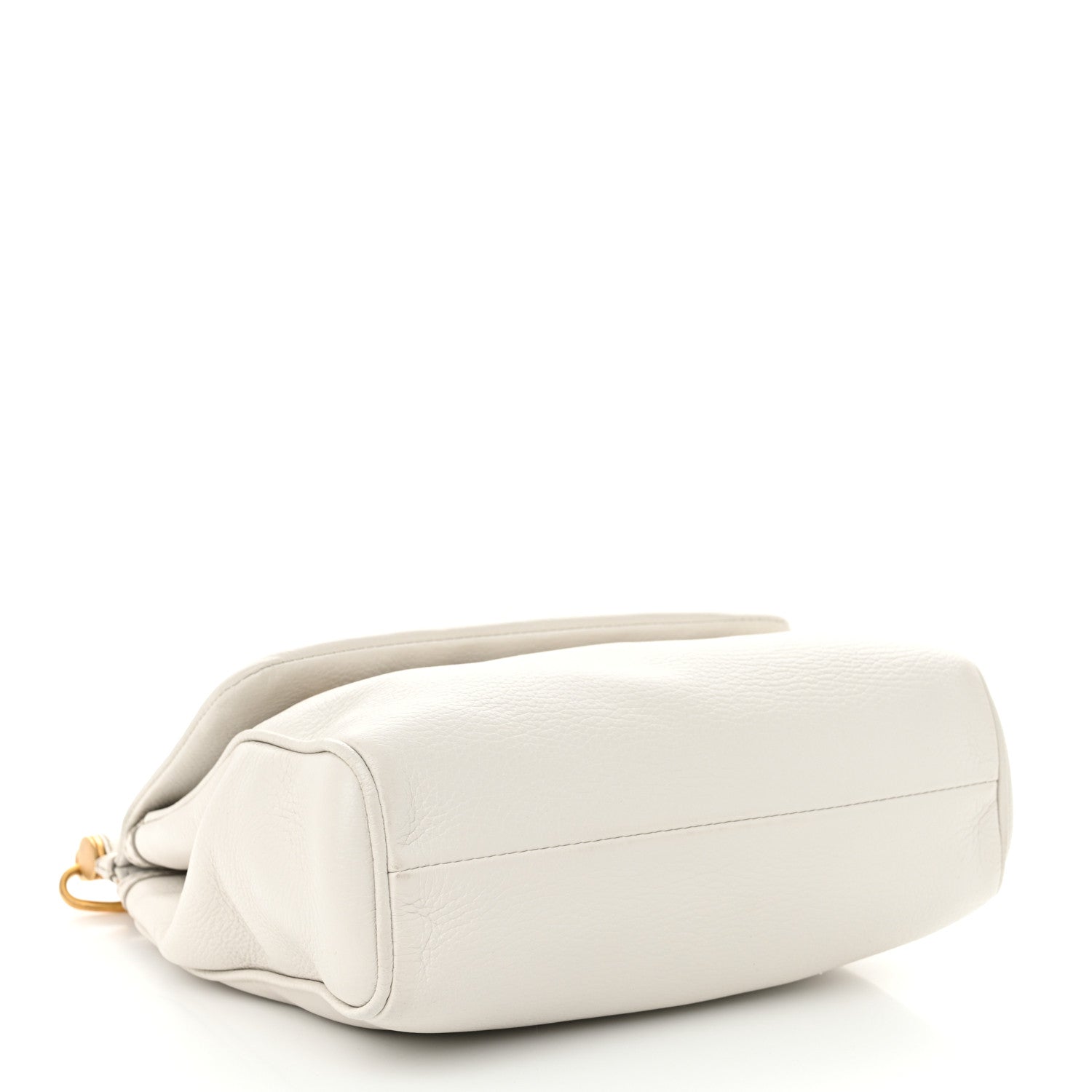 Calfskin Medium Miss Sicily Satchel White