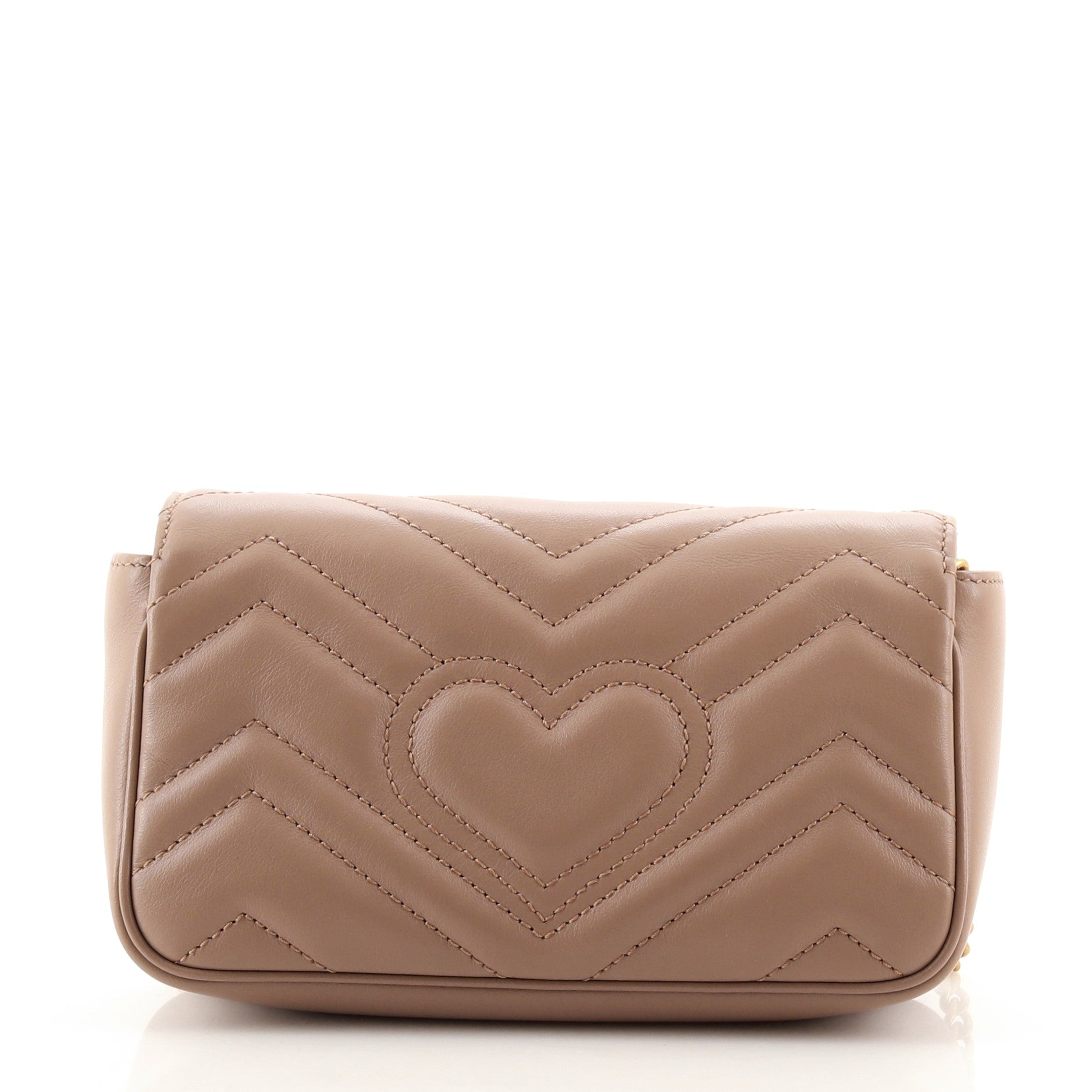 GG Marmont Flap Bag Matelasse Leather Super Mini