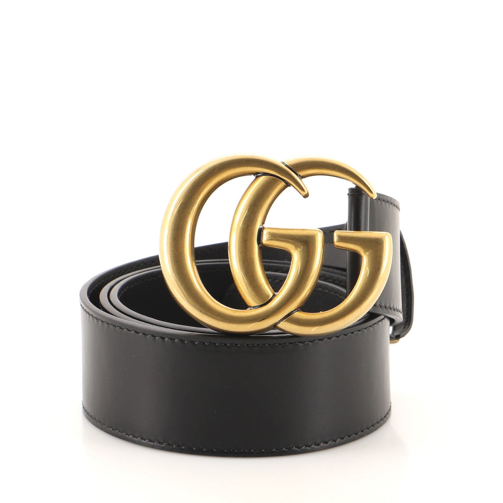 GG Marmont Belt Leather Wide 95
