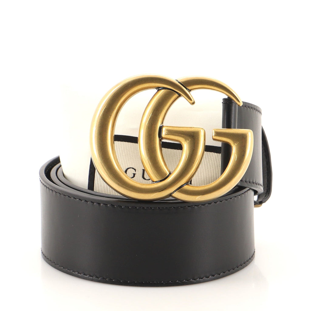GG Marmont Belt Leather Wide 95